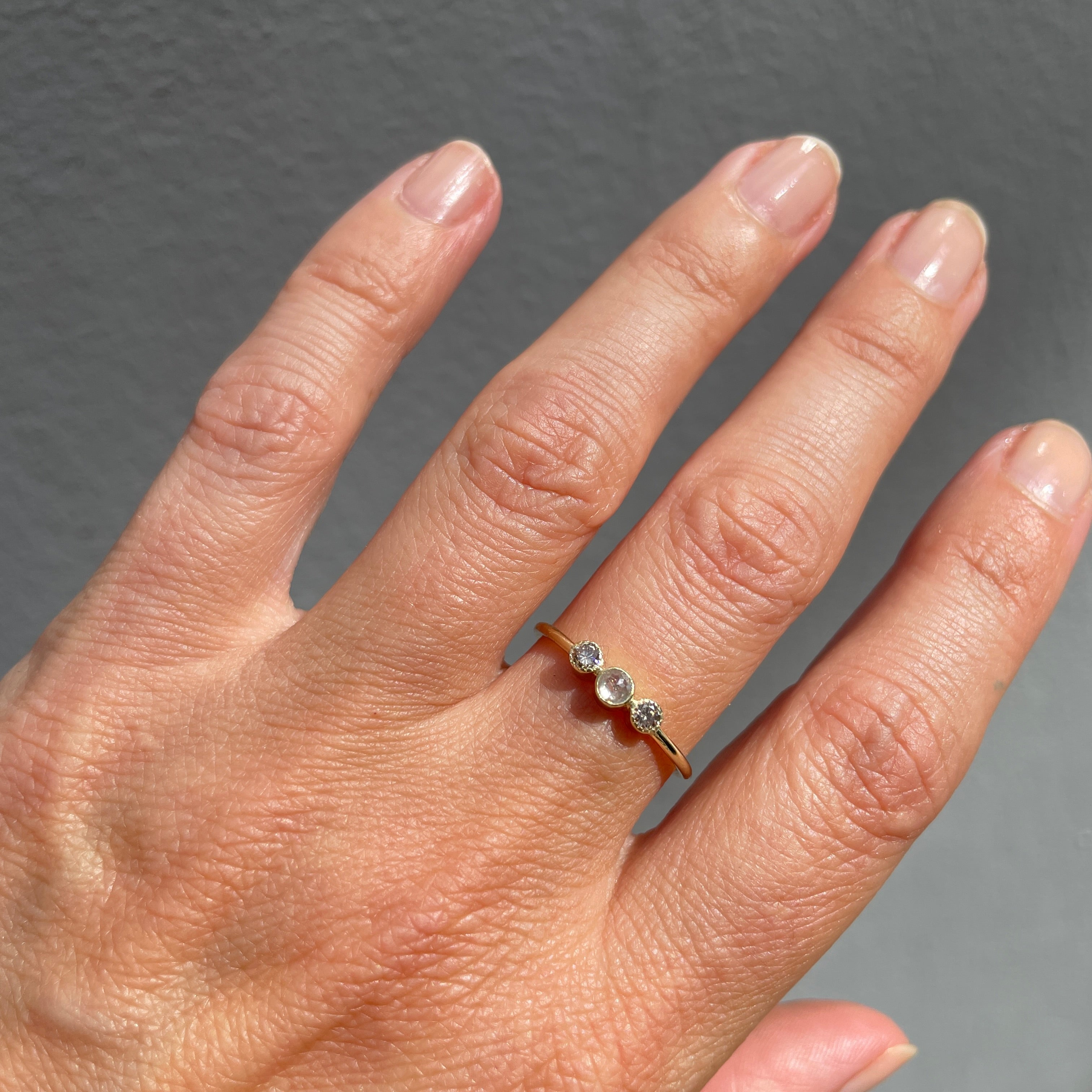 Ring 14k vintage elegance