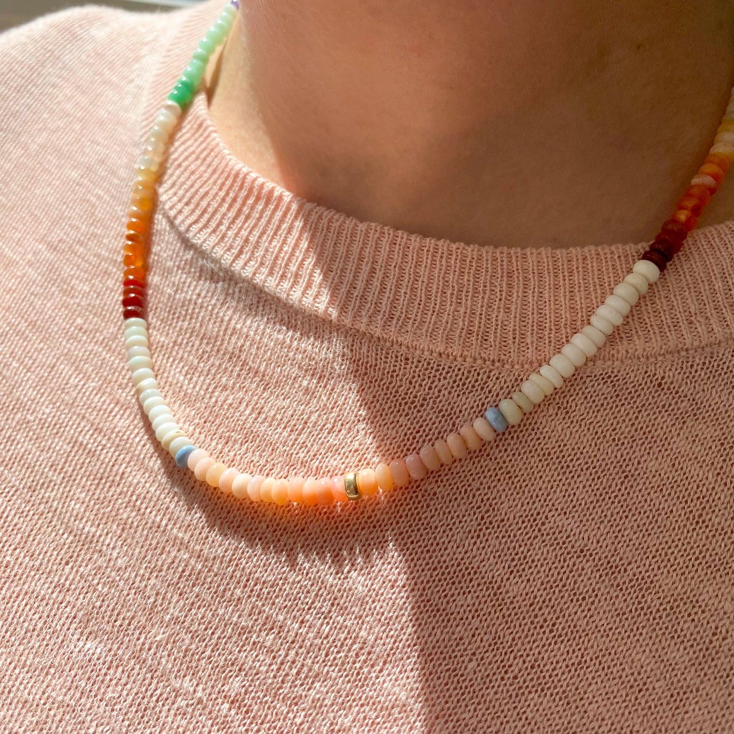 Necklace 14k candies