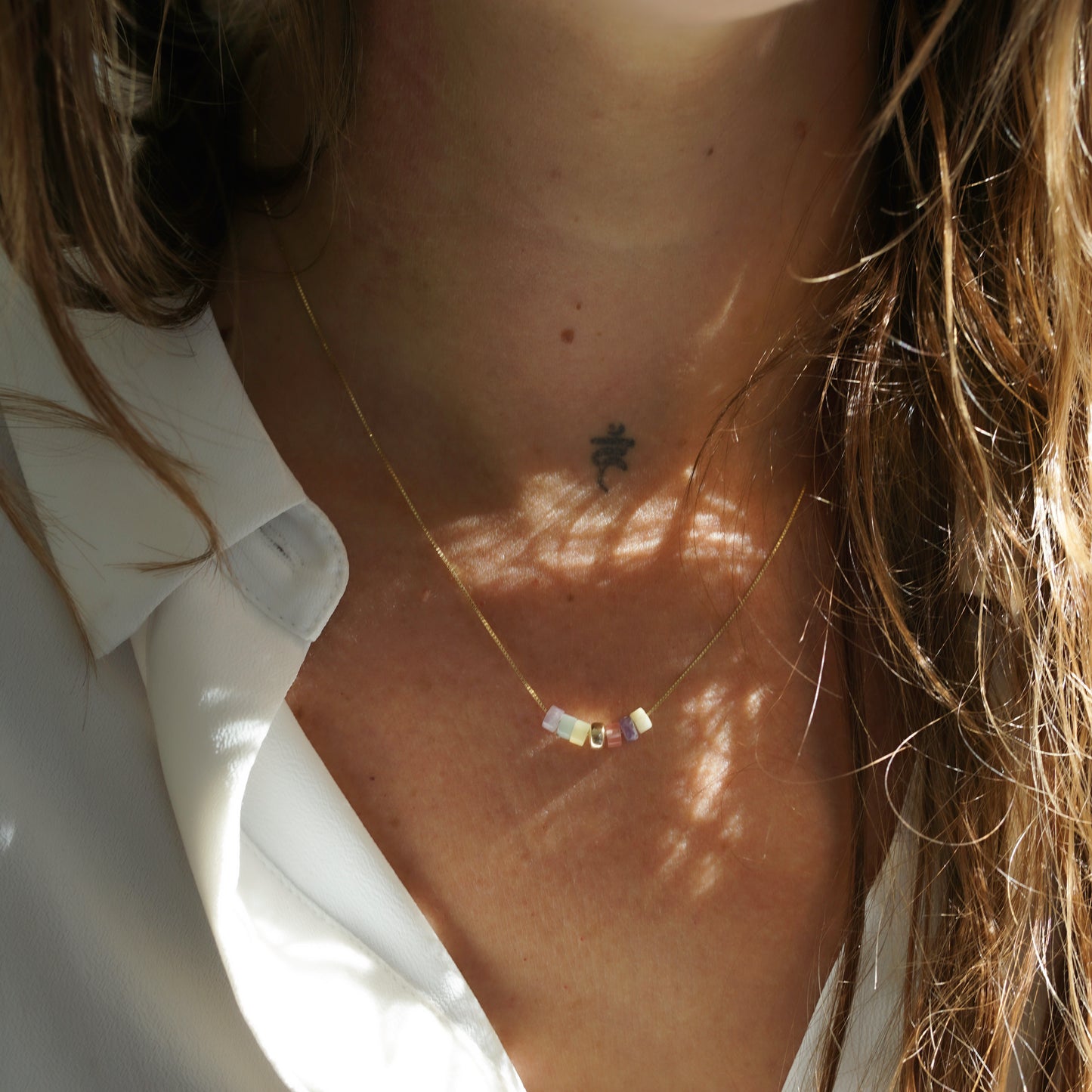 Ketting 14k sunshine