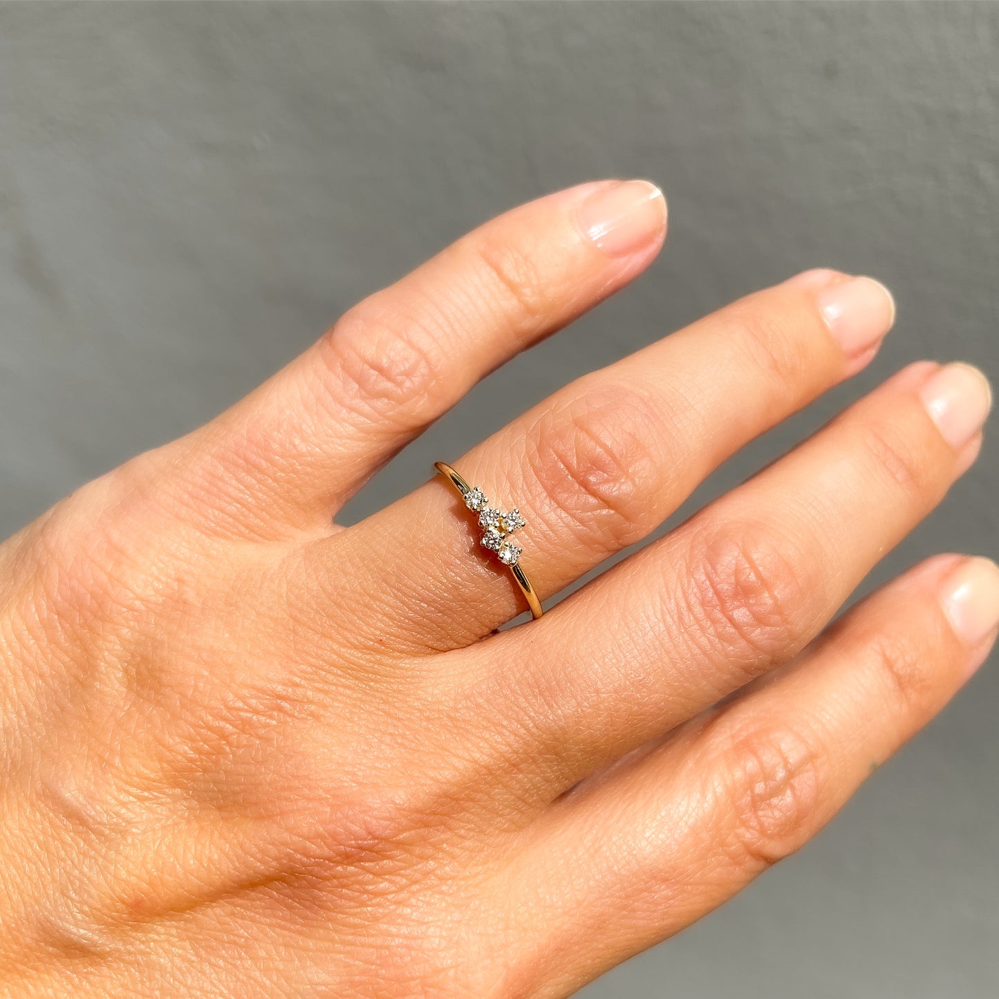 Ring 14k starlight