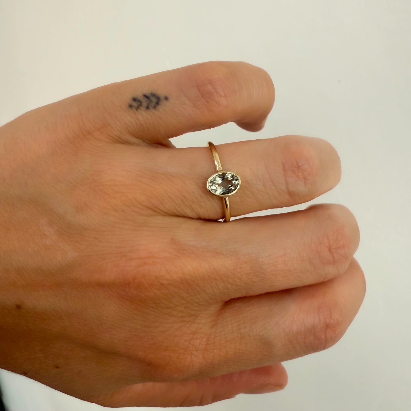 Ring 14k summer sage
