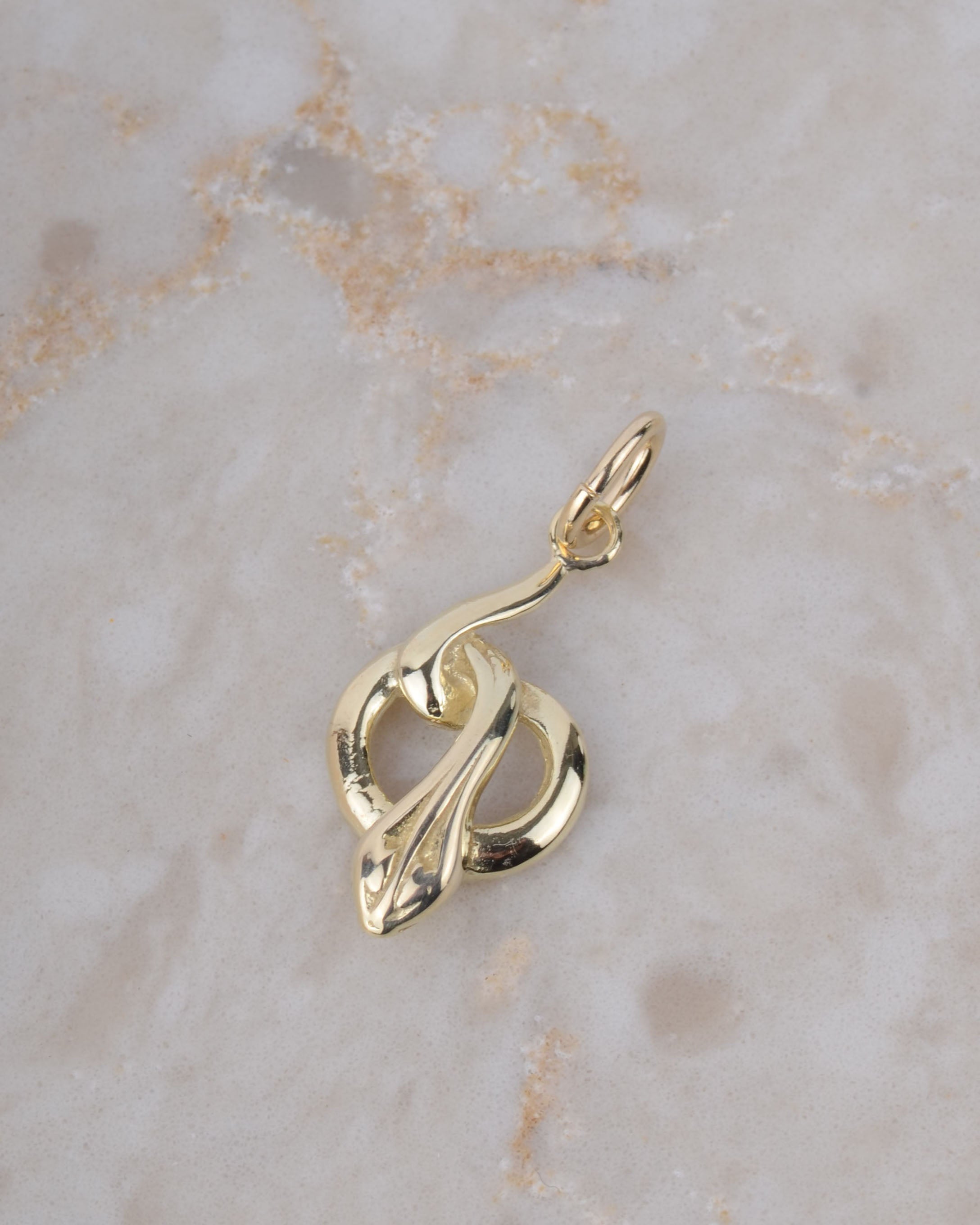 Hanger 14k serpent