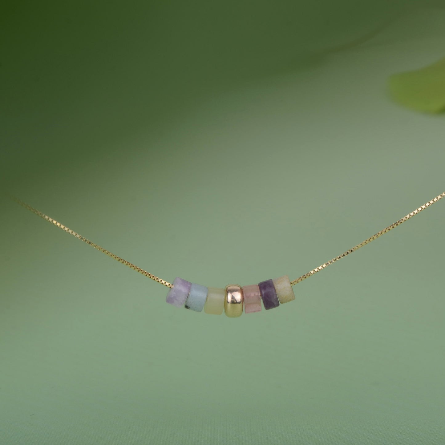 Ketting 14k sunshine