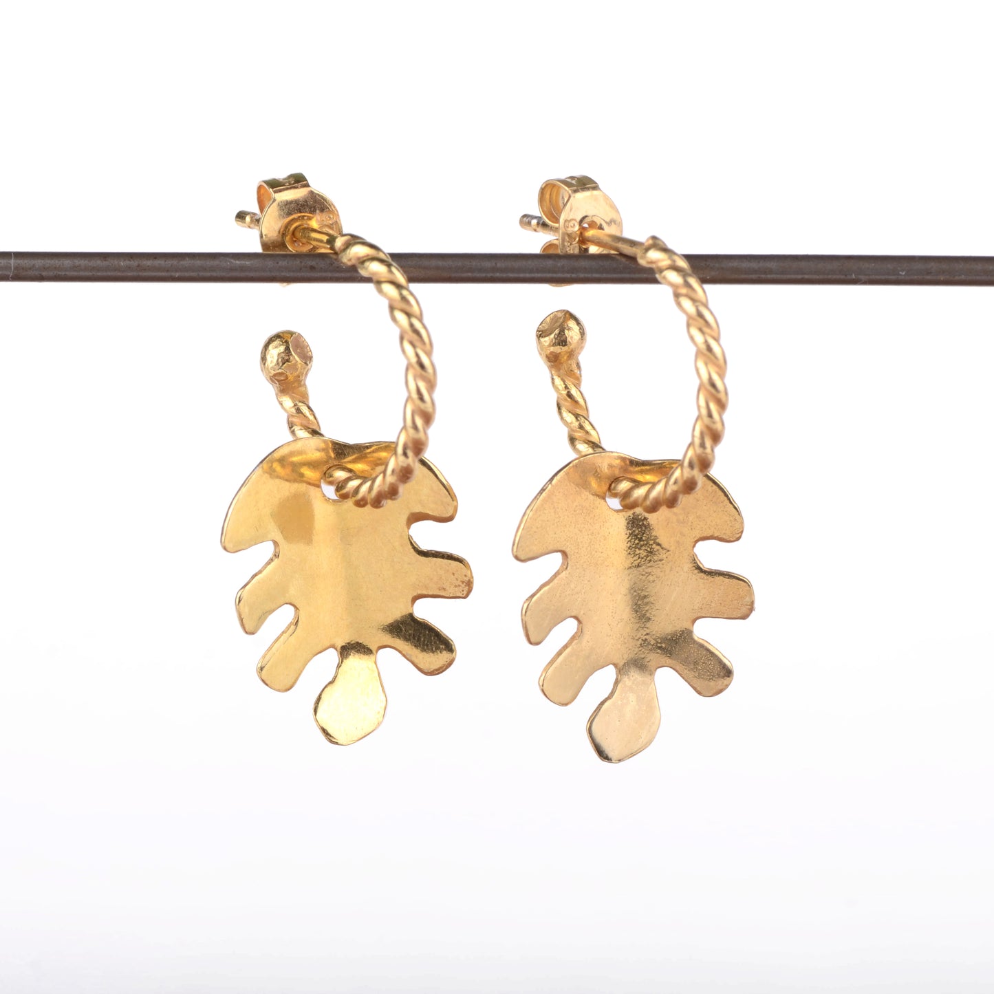 Oorbellen fig leaf