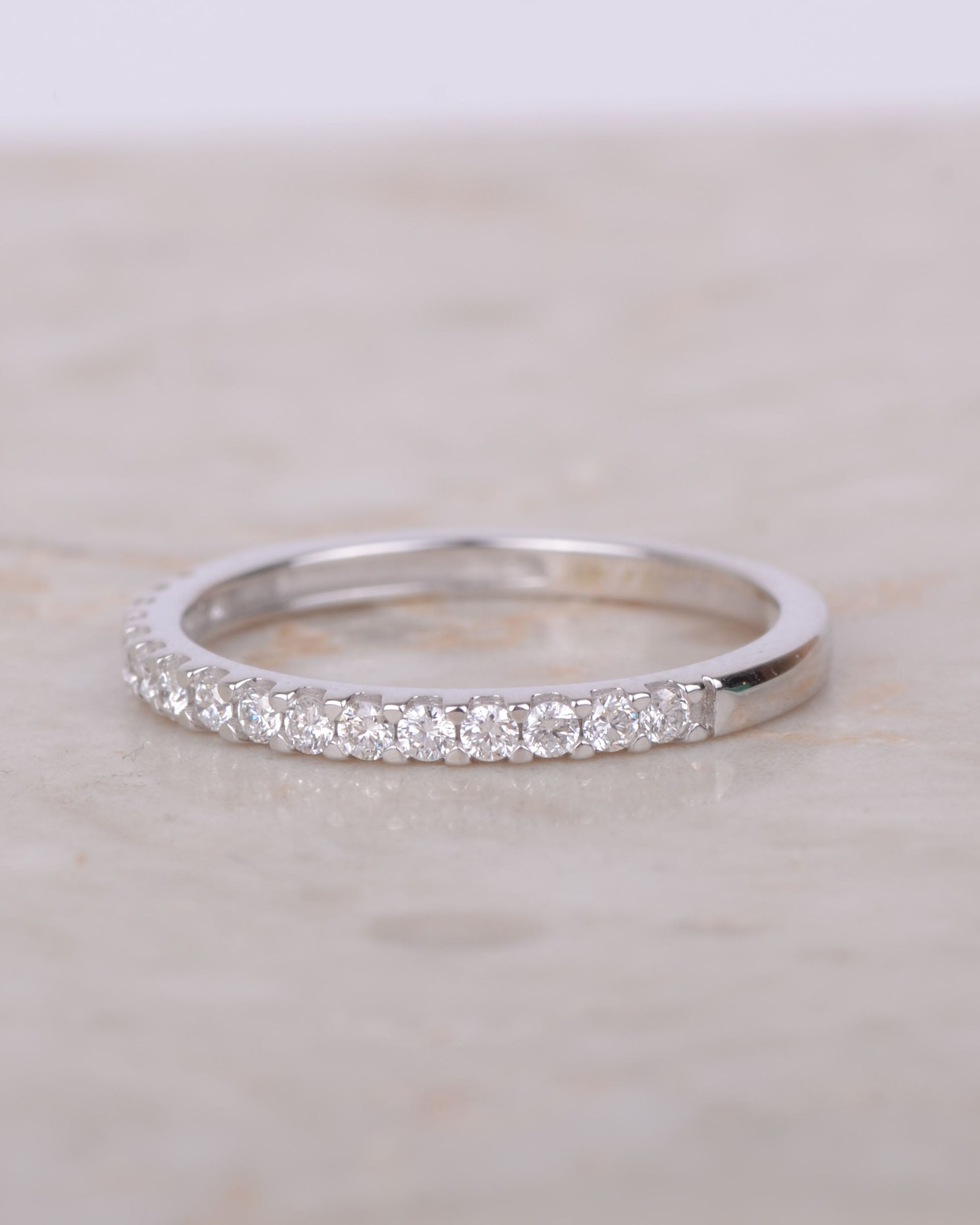 Ring 14k alliance witgoud