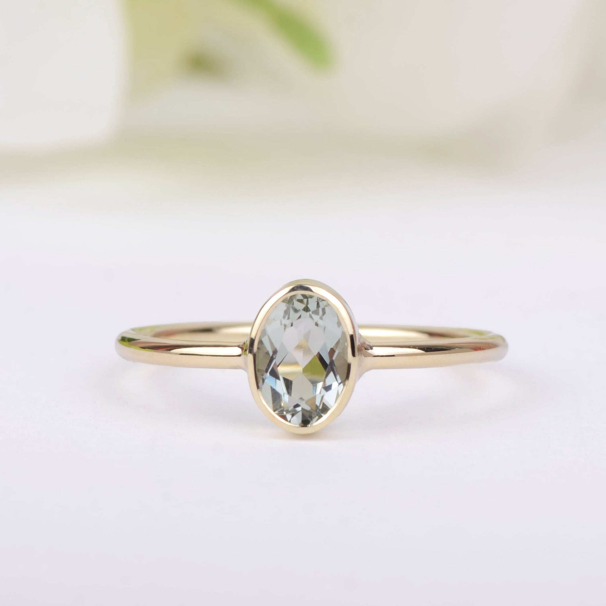 Ring 14k summer sage