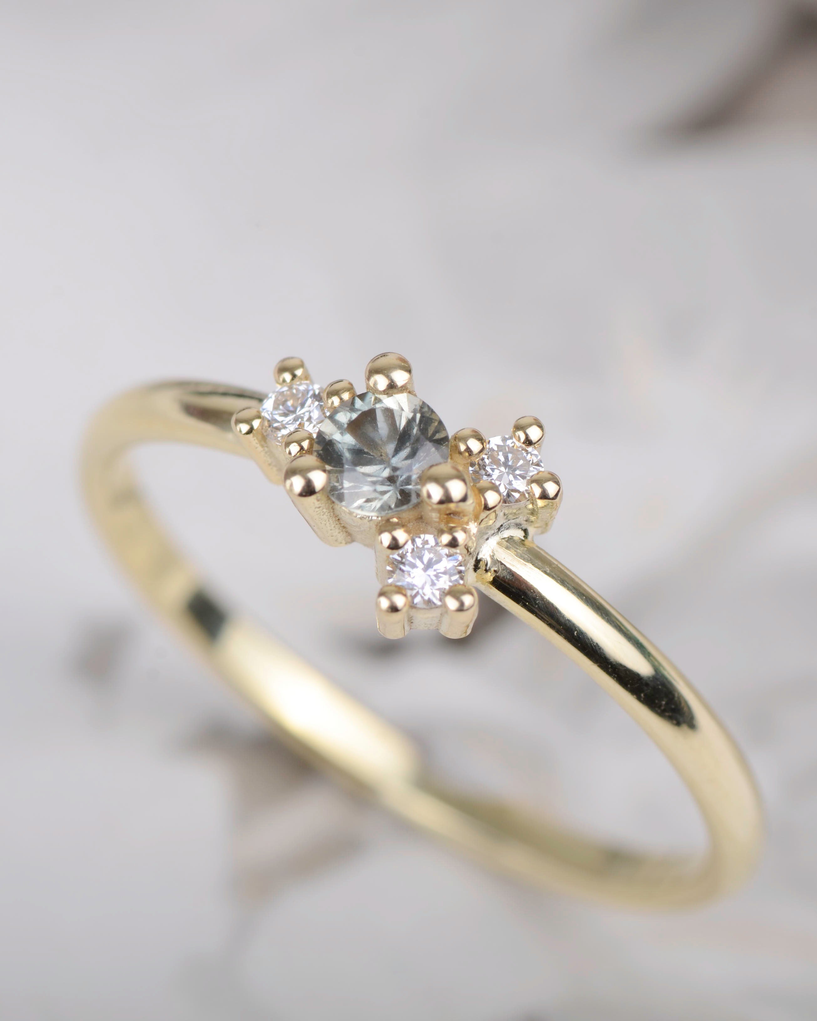 Ring 14k meadow