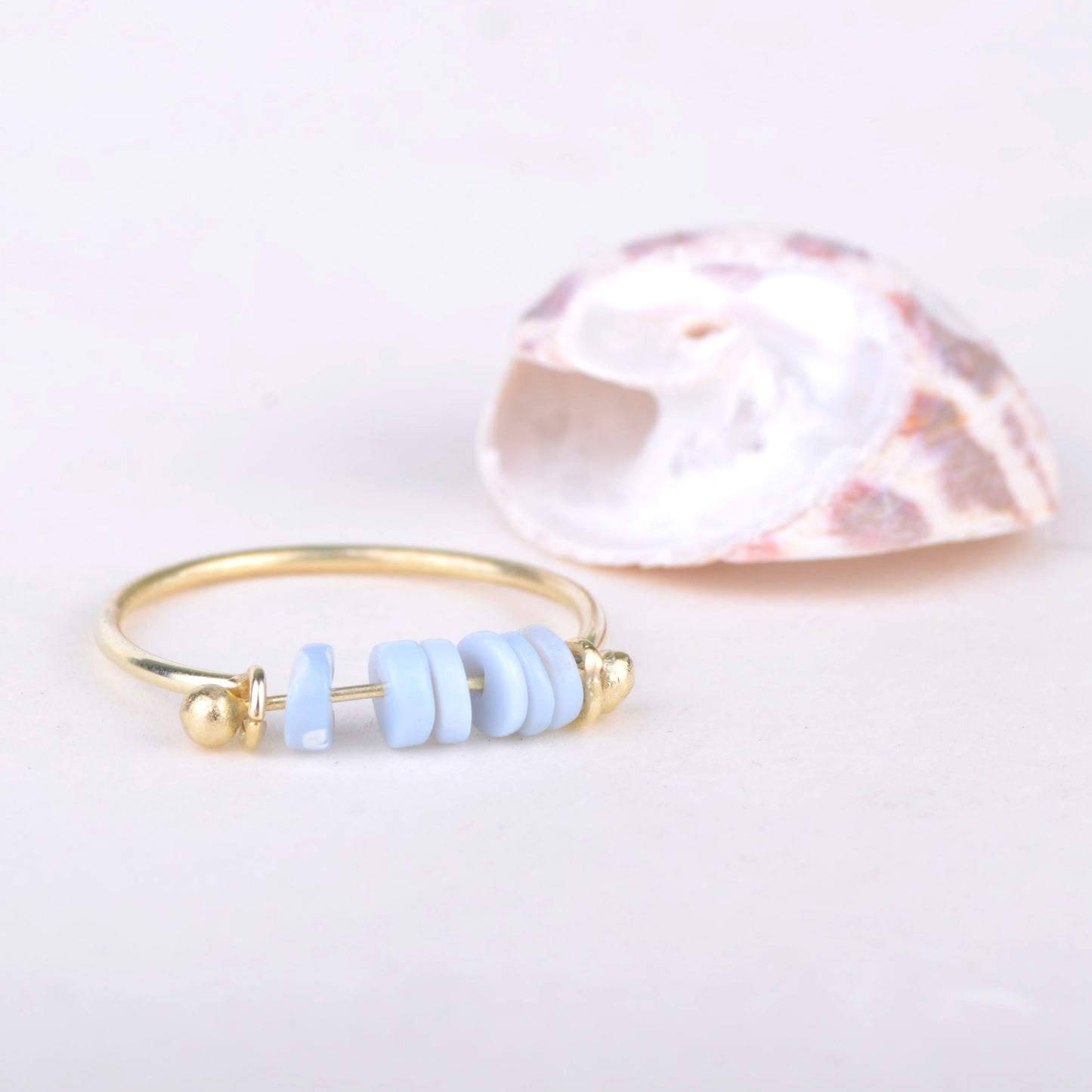Ring 14k ocean opal