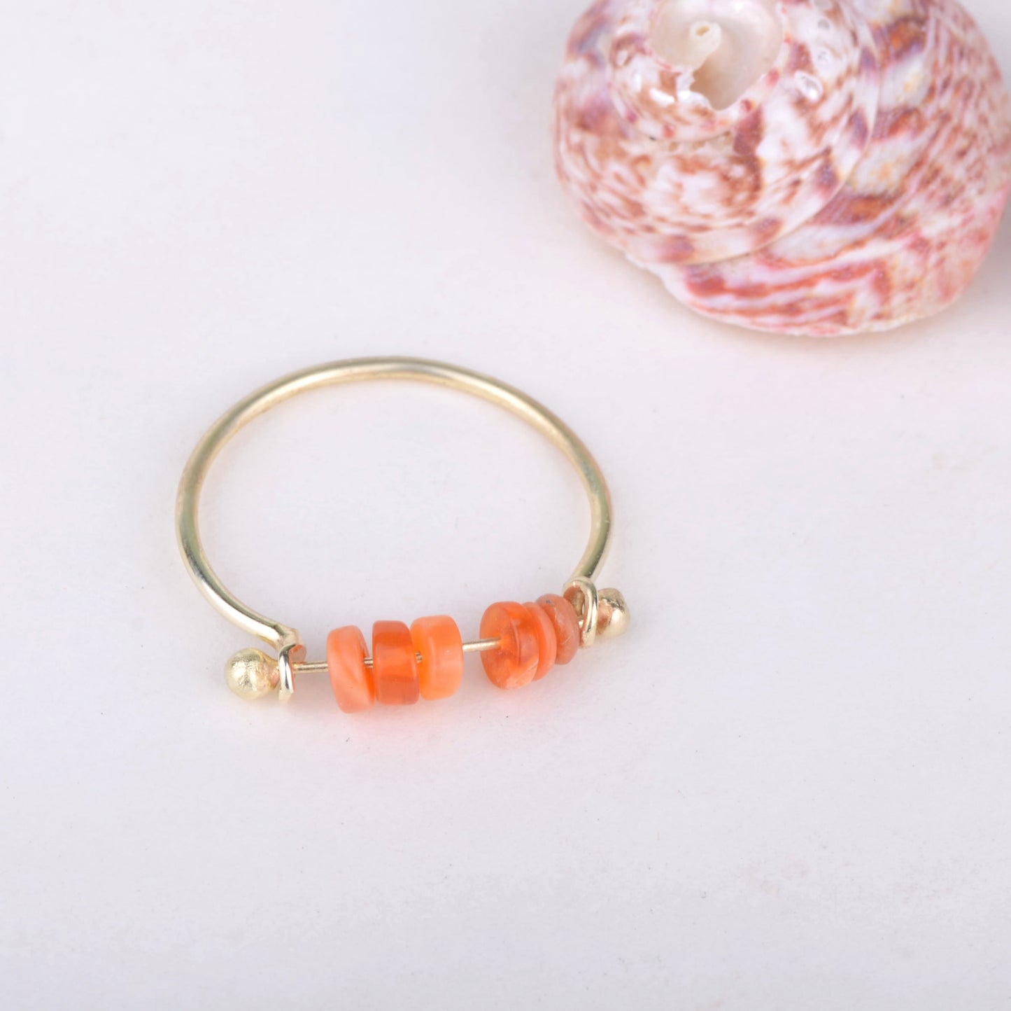 Ring 14k ocean opal