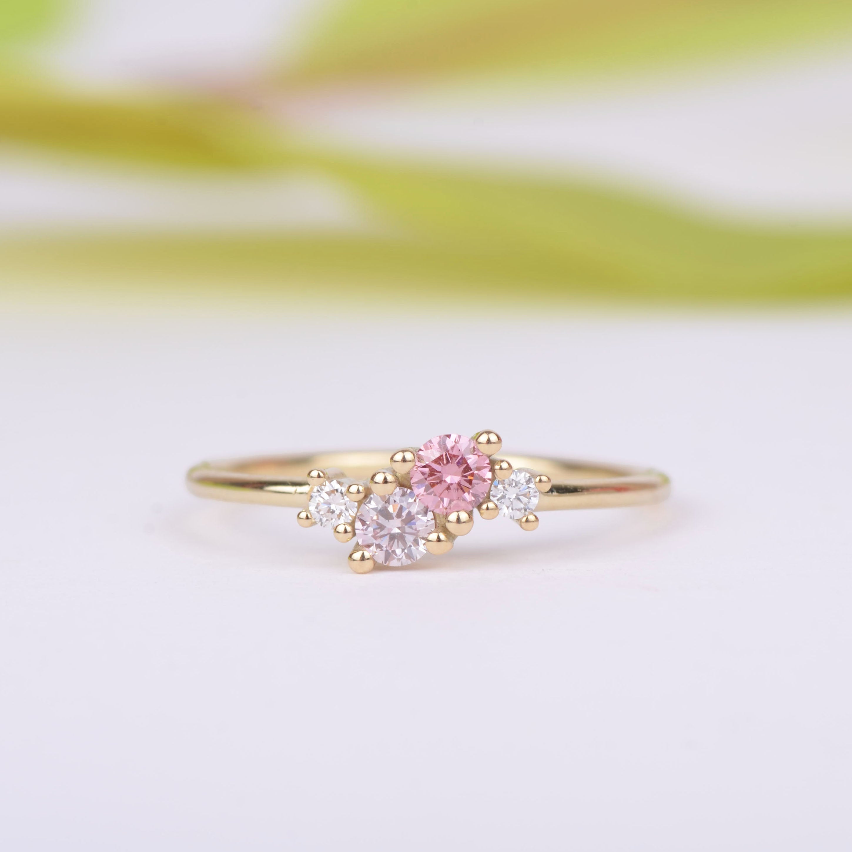 Ring 14k pink blush