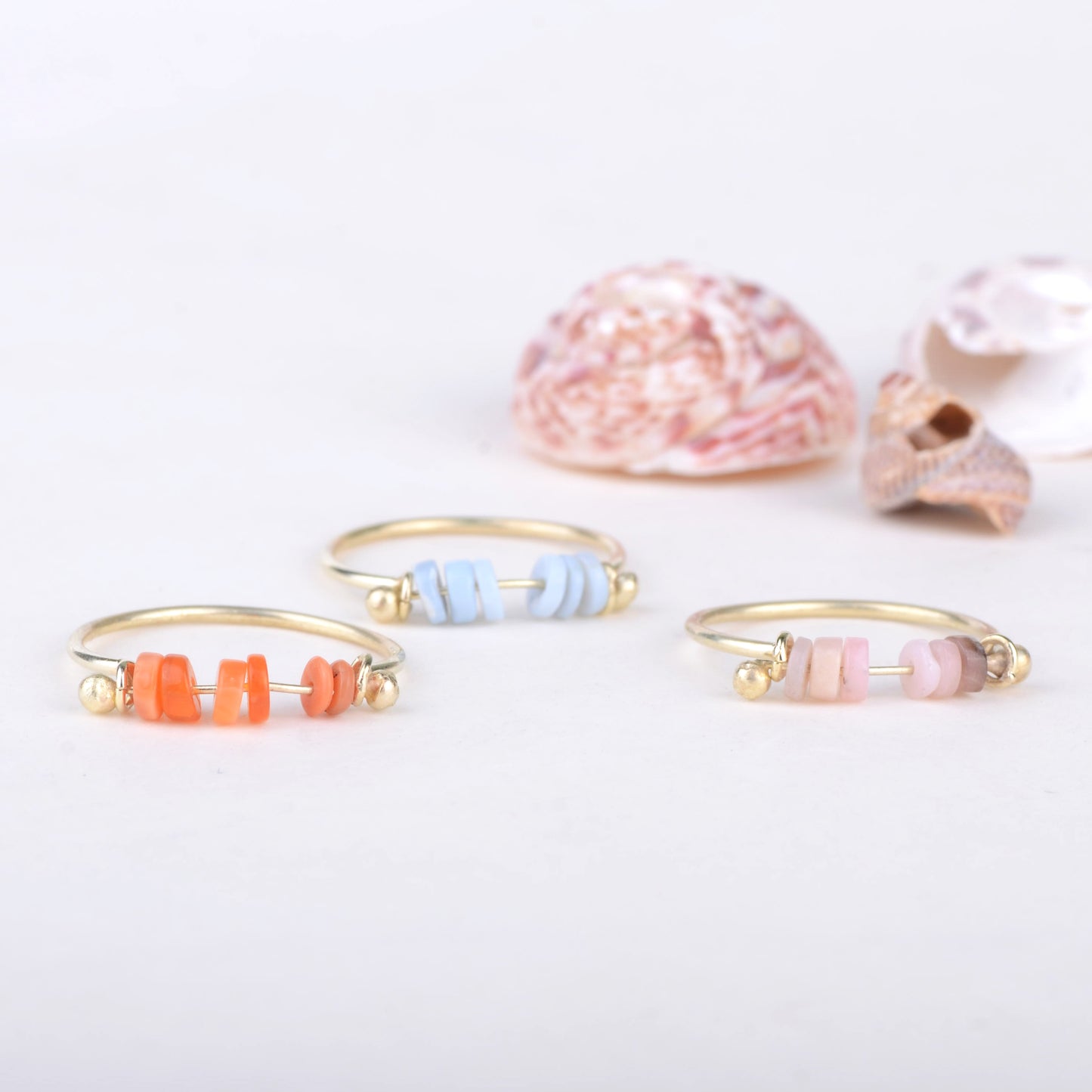 Ring 14k ocean opal