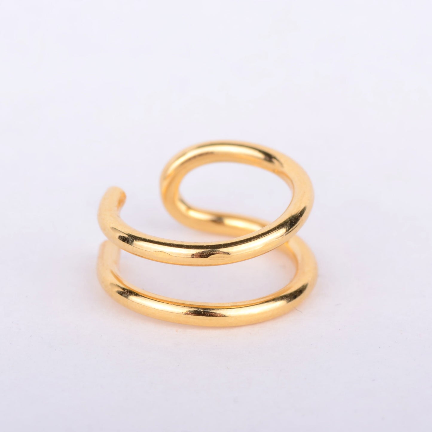 Cuff double hoop