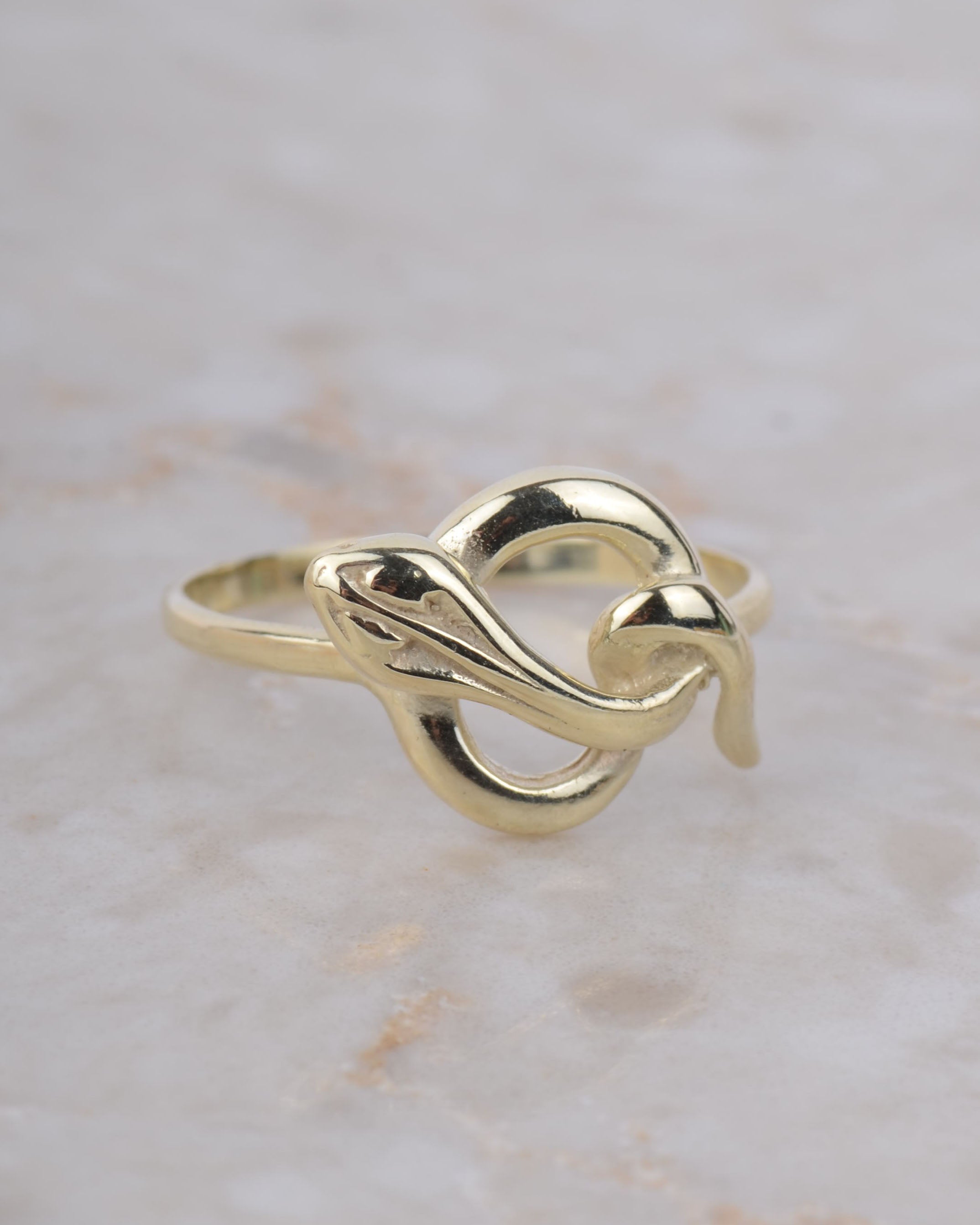 Ring 14k serpent