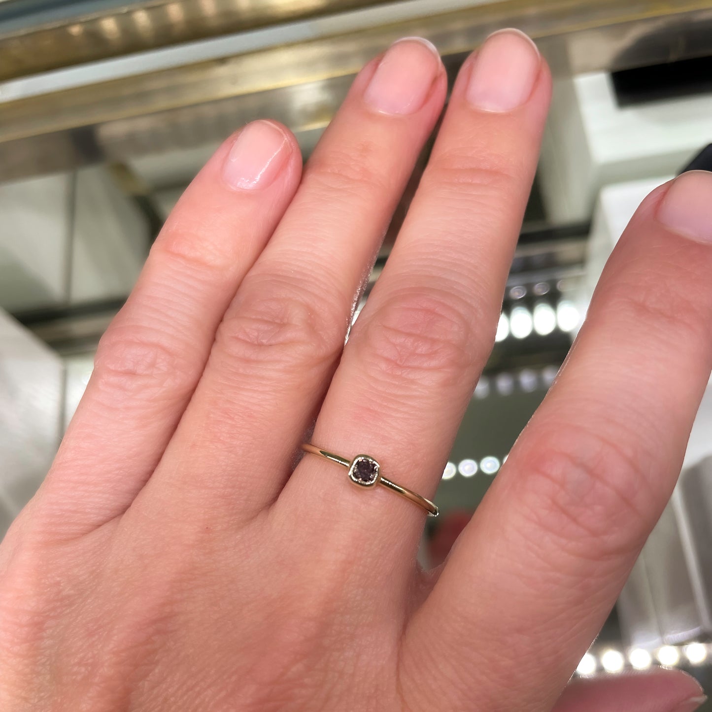 Ring 14k dark sienna
