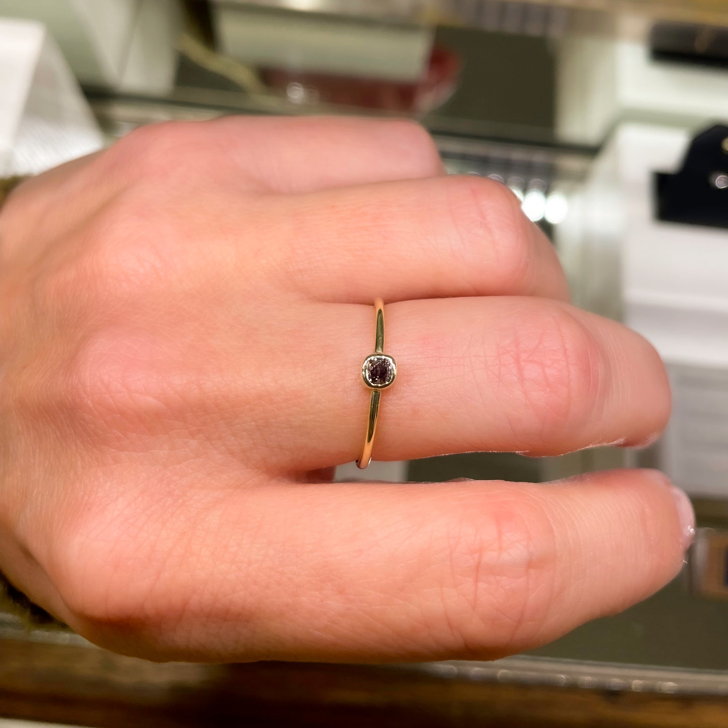 Ring 14k dark sienna