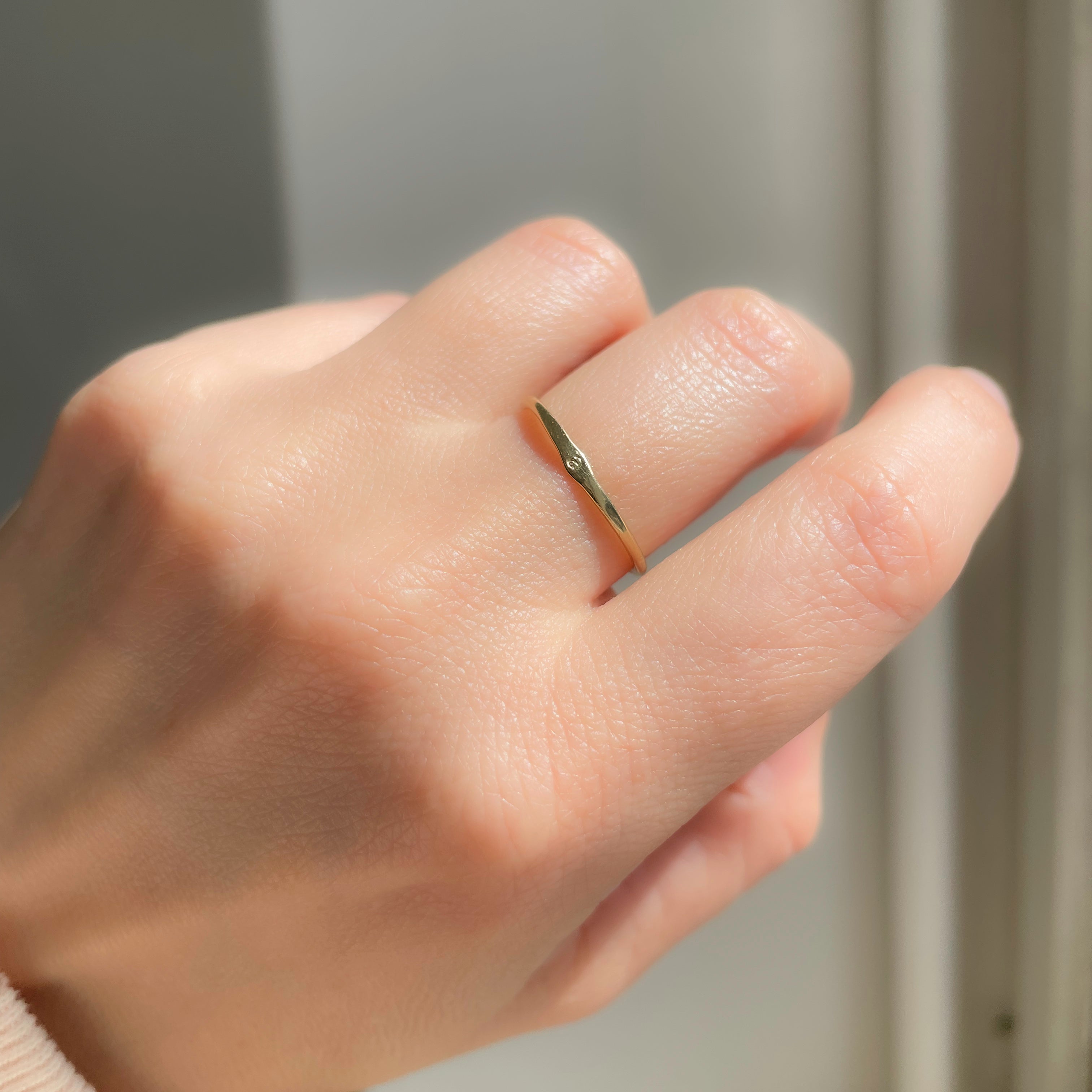 Ring 14k letter petite