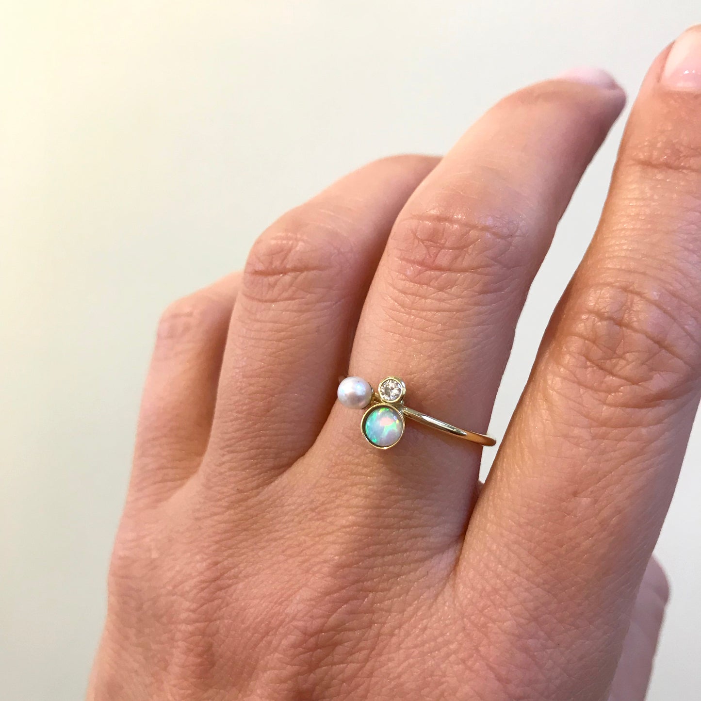 Ring 14k star cluster light