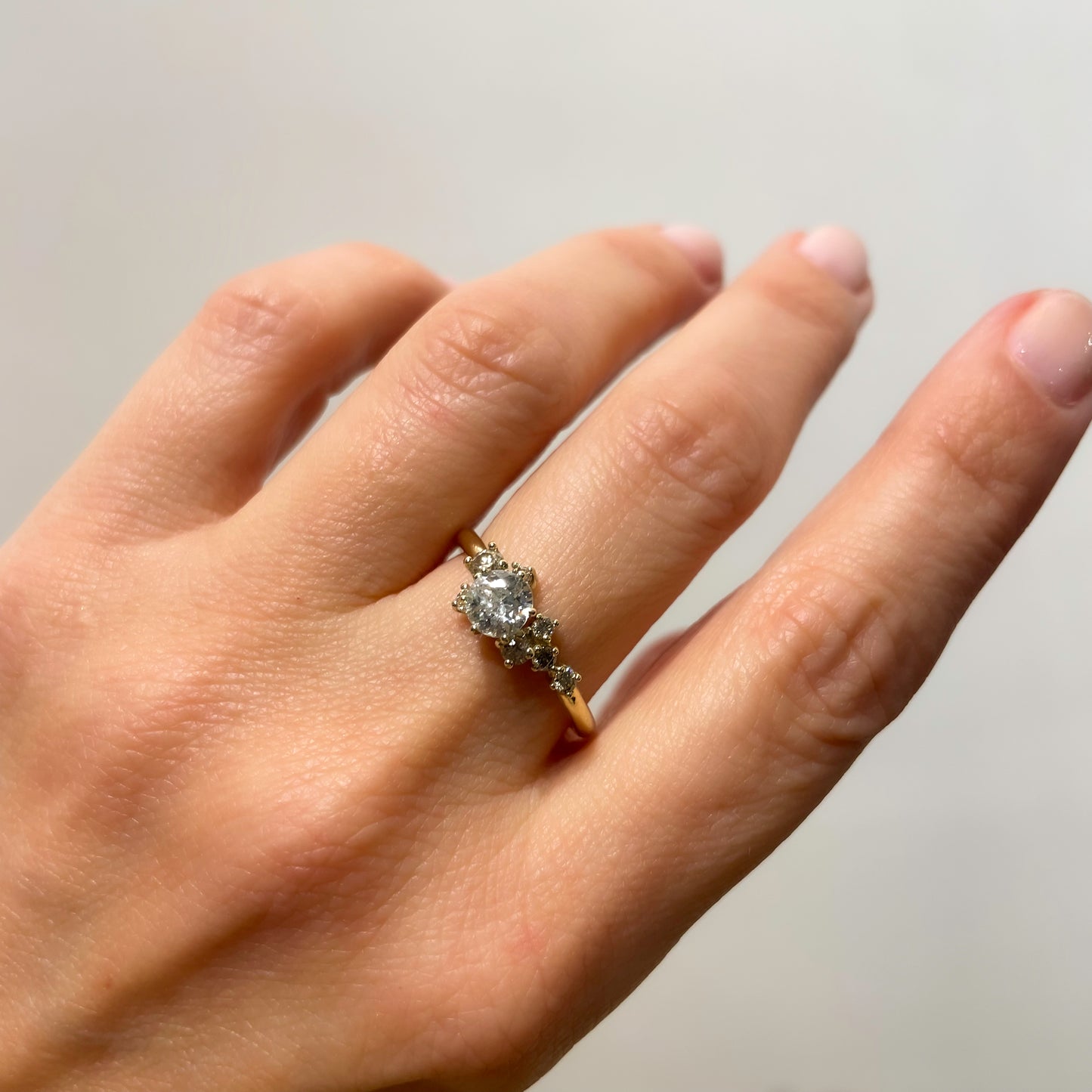 Ring 14k magic number 8