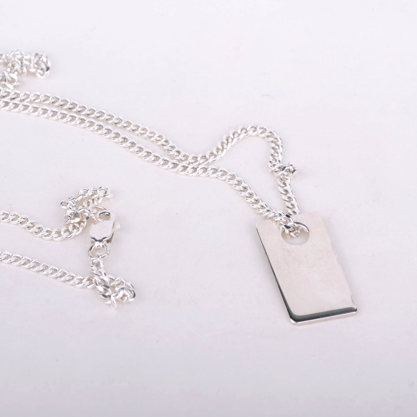 Ketting mister pendant rectangle