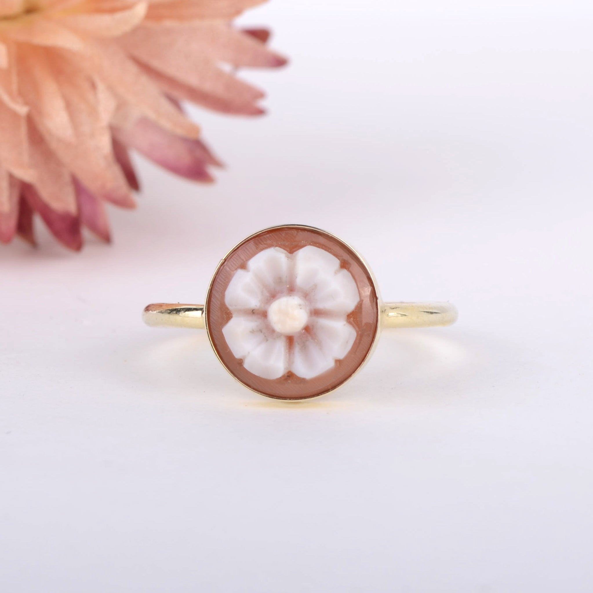 Ring 14k flower power