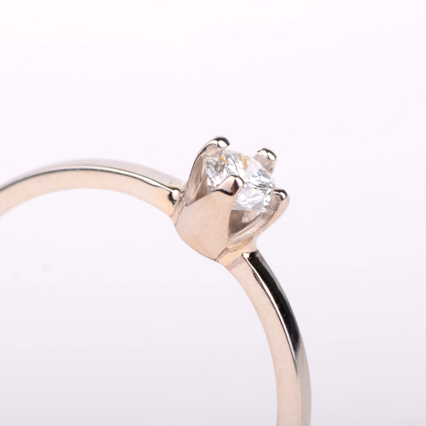 Ring 14k precious white