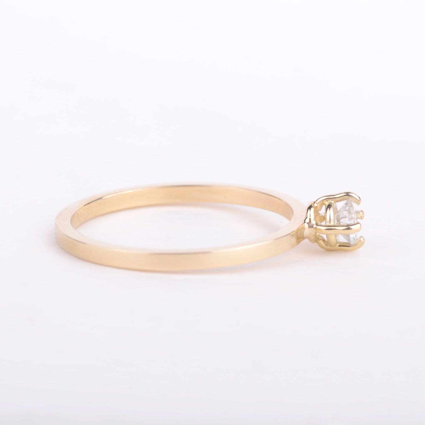 Ring 14k pure diamond