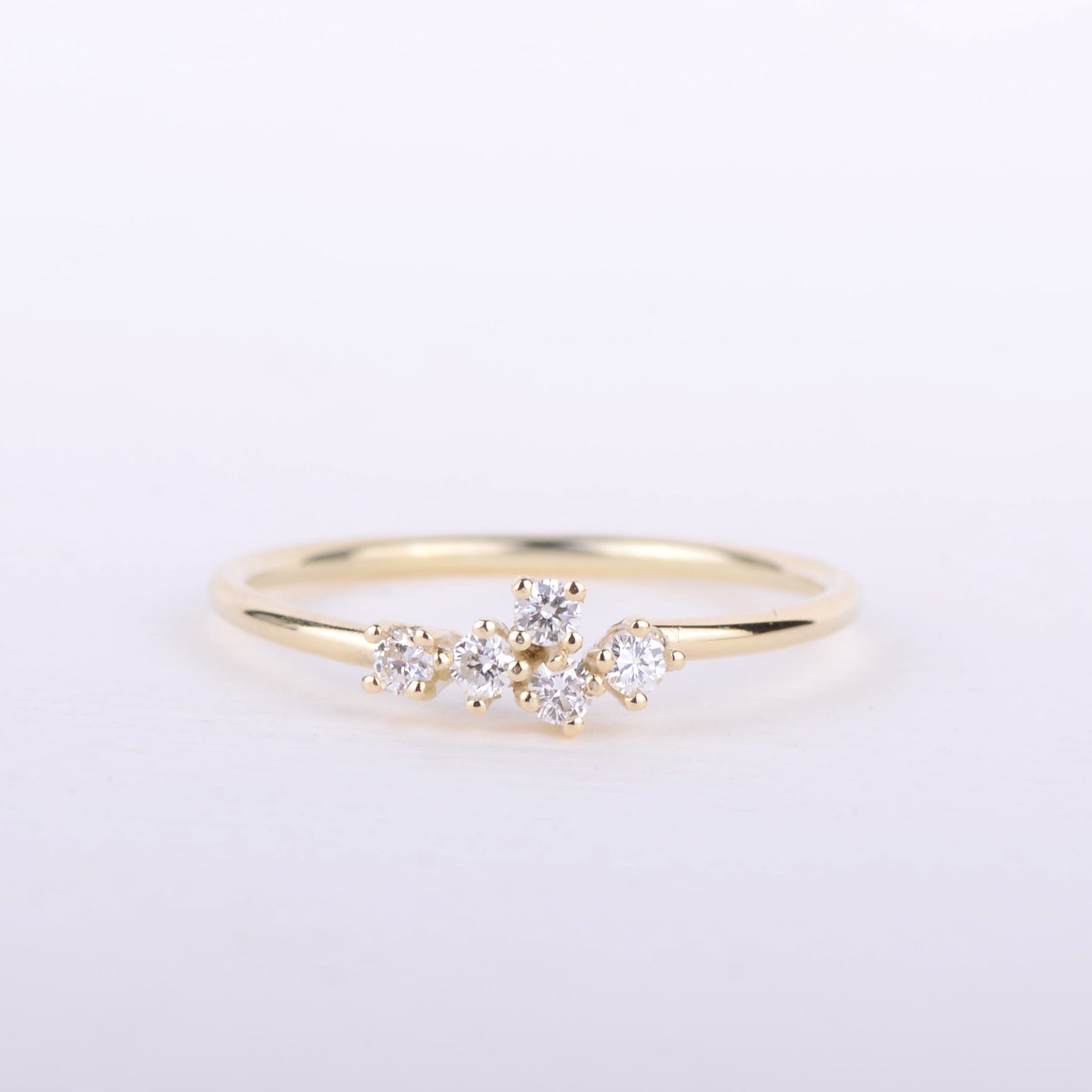 Ring 14k starlight