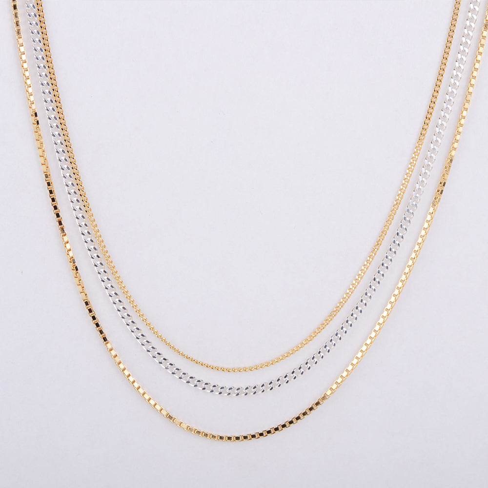 Necklace multiple trio