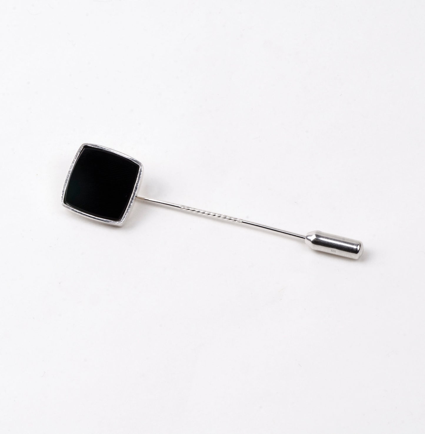 Lapel spider onyx