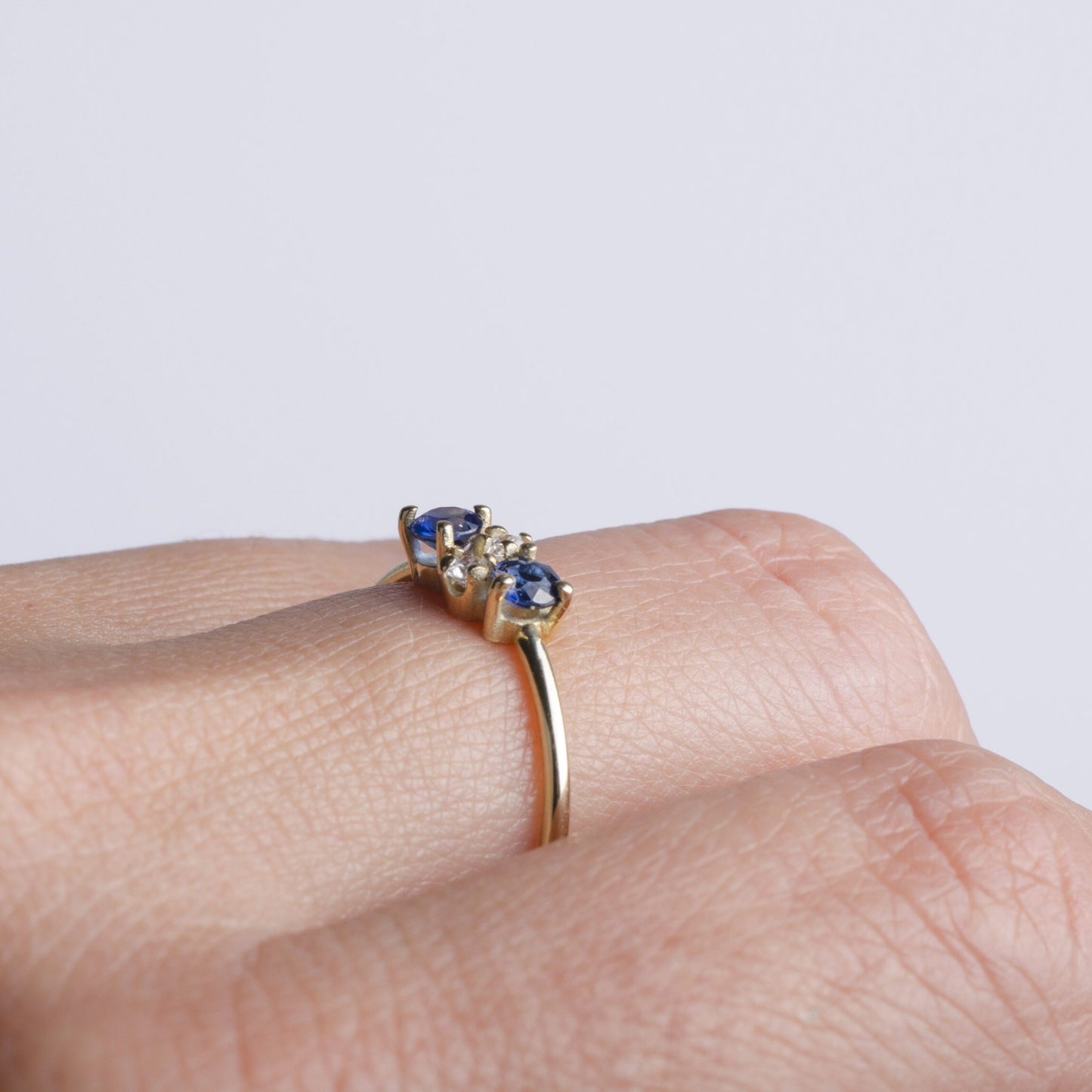 Ring 14k royal blue