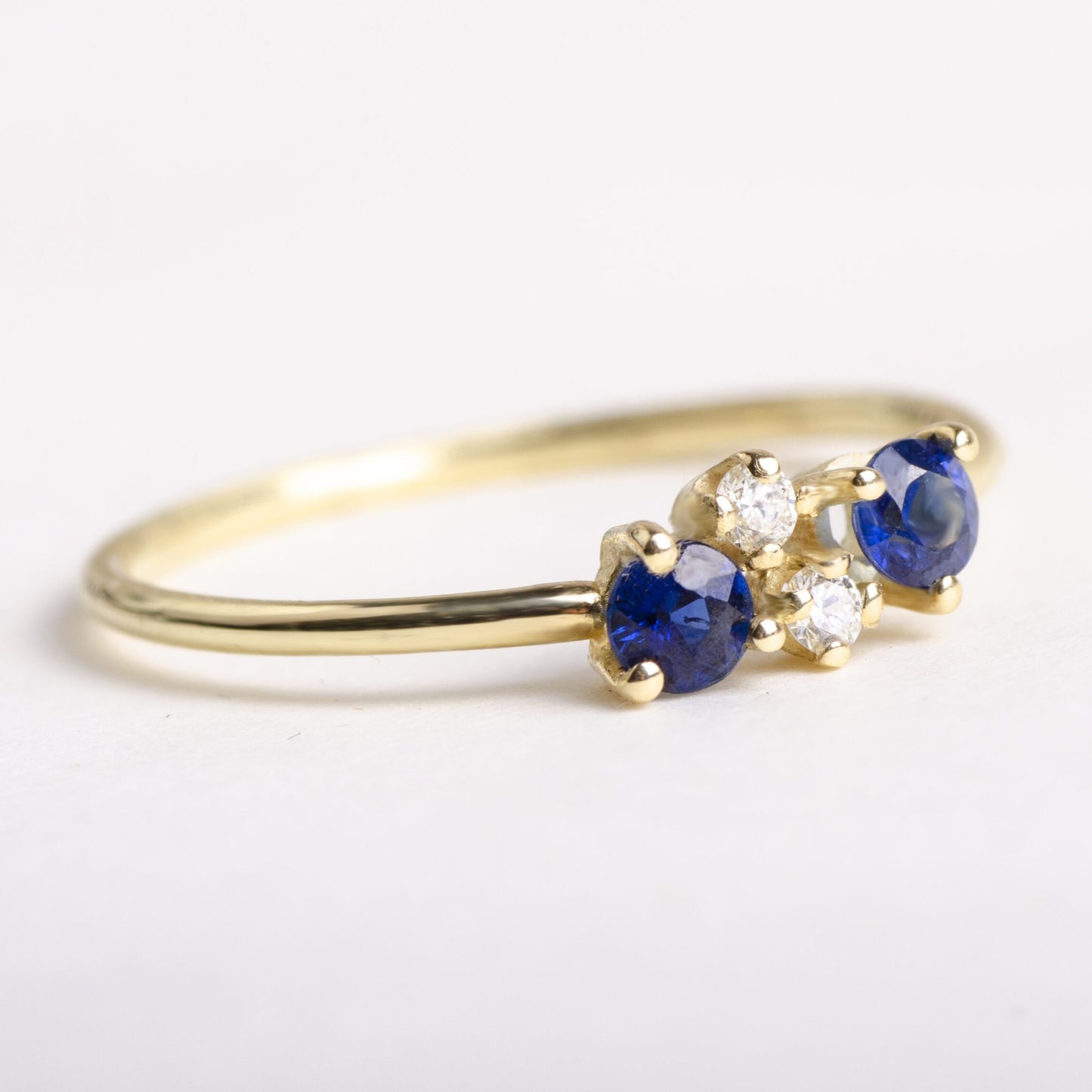 Ring 14k royal blue