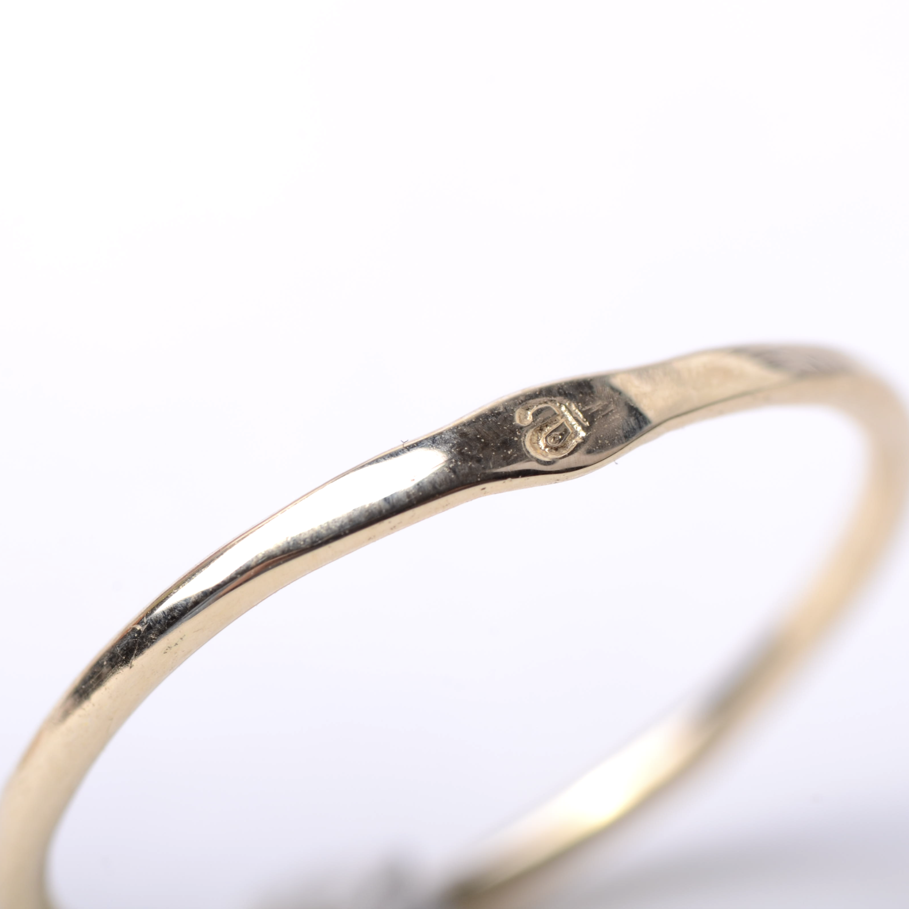 Ring 14k letter petite