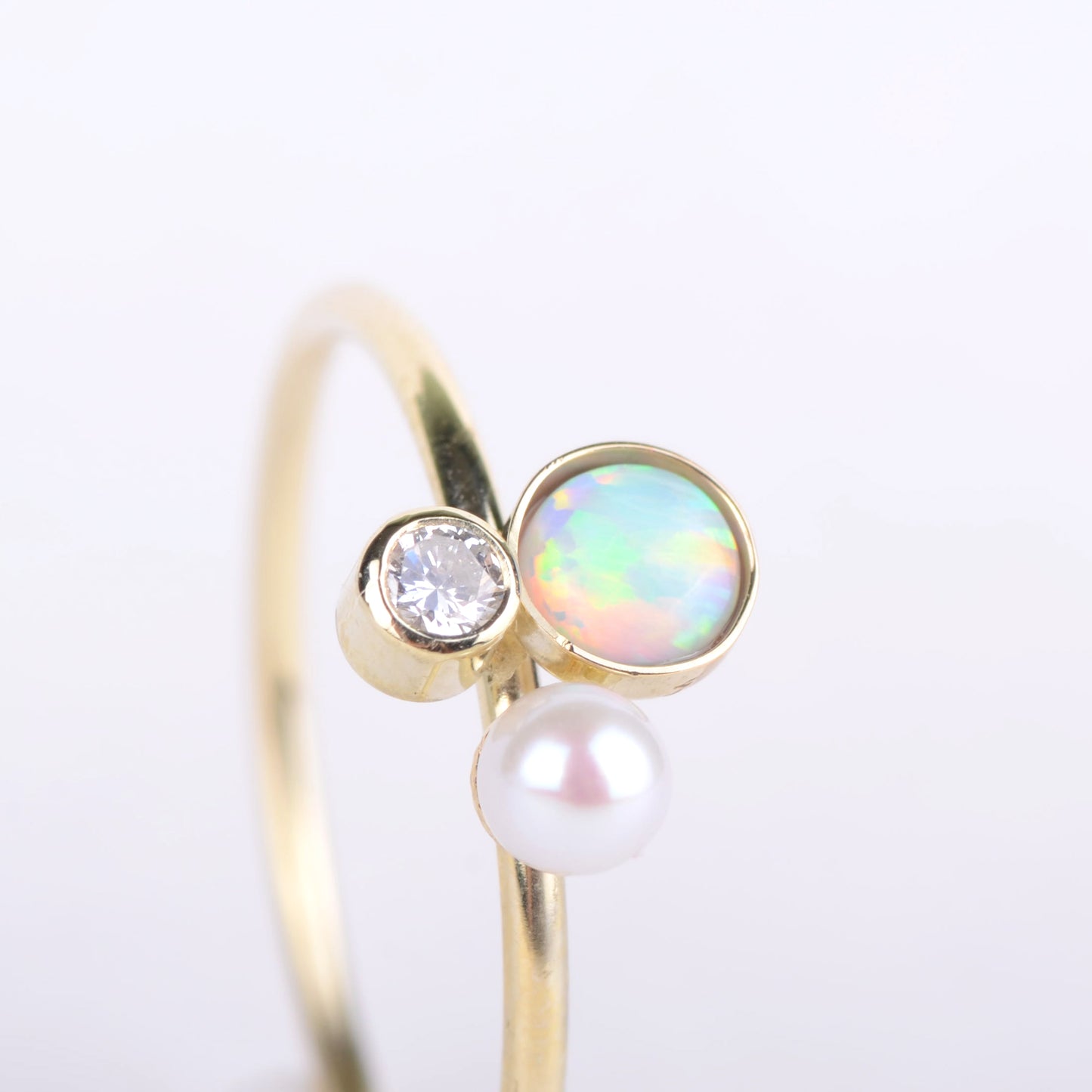 Ring 14k star cluster light