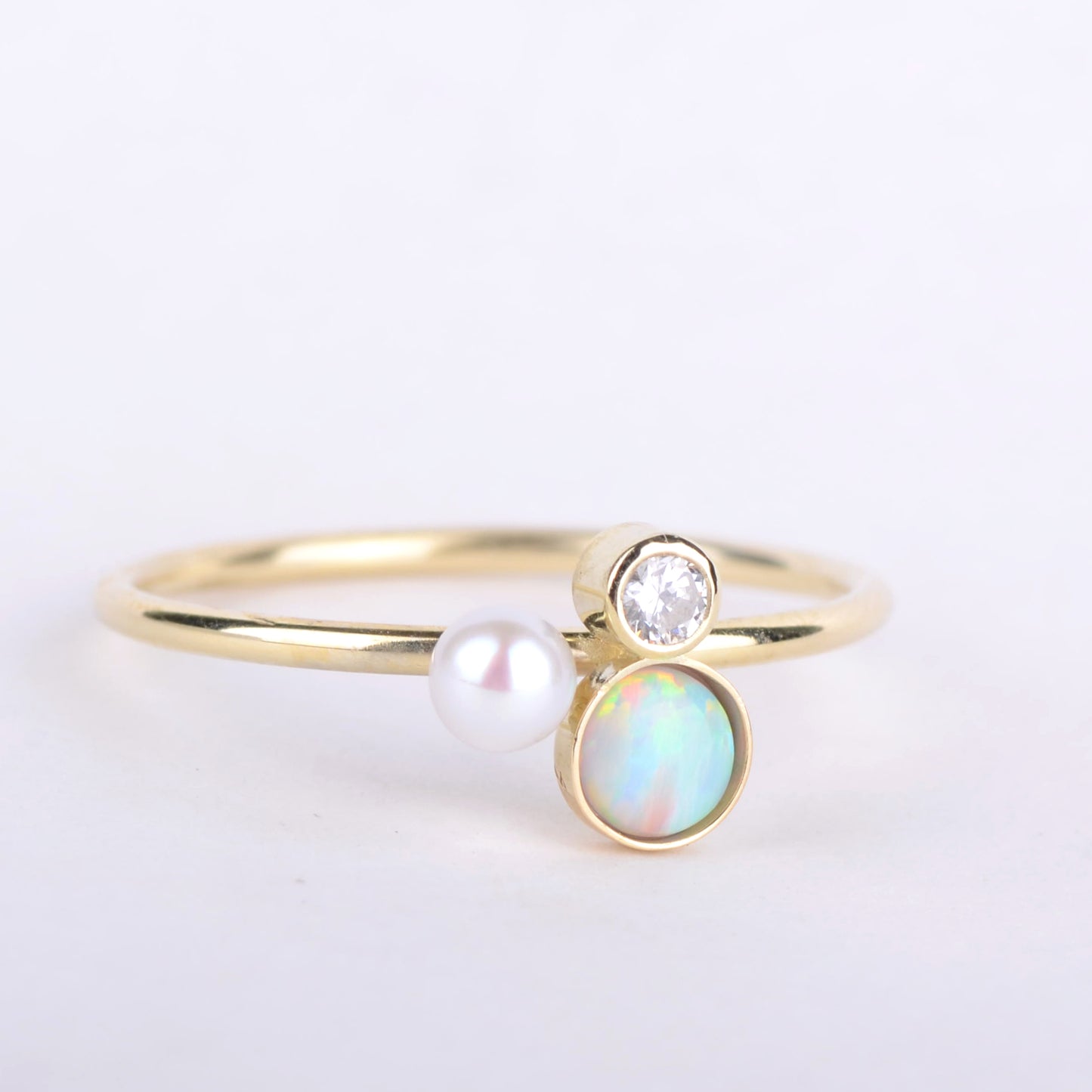 Ring 14k star cluster light