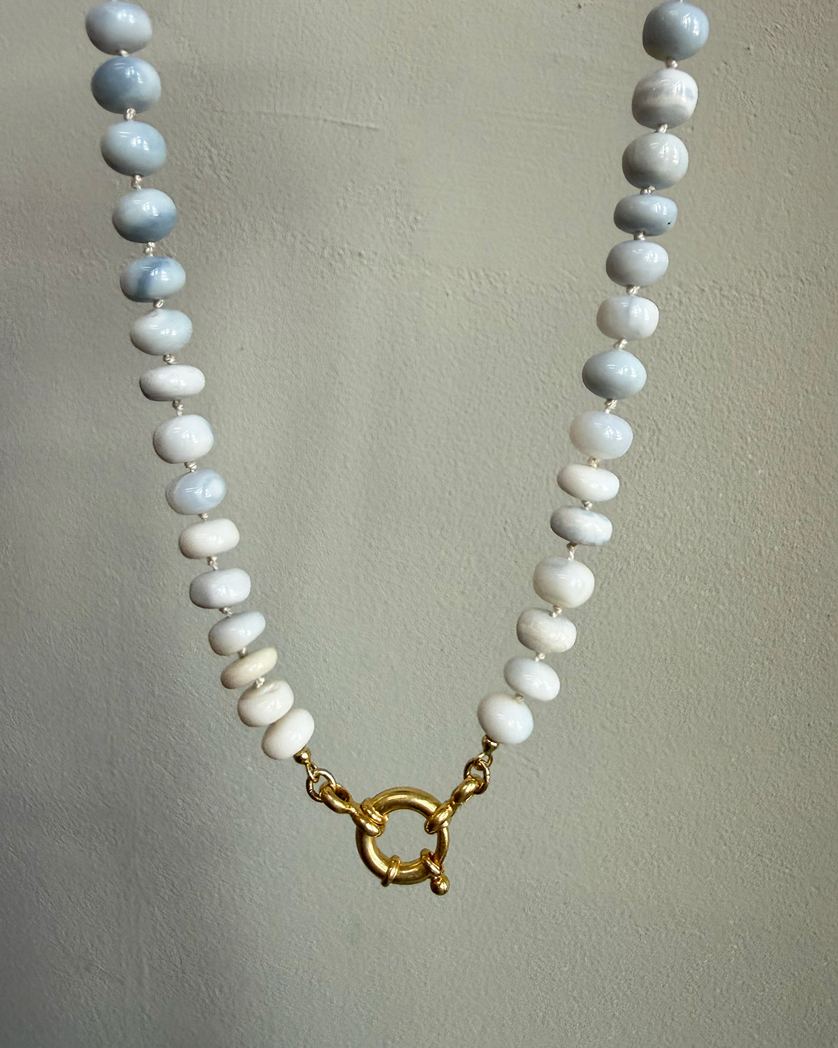 Ketting blue opal
