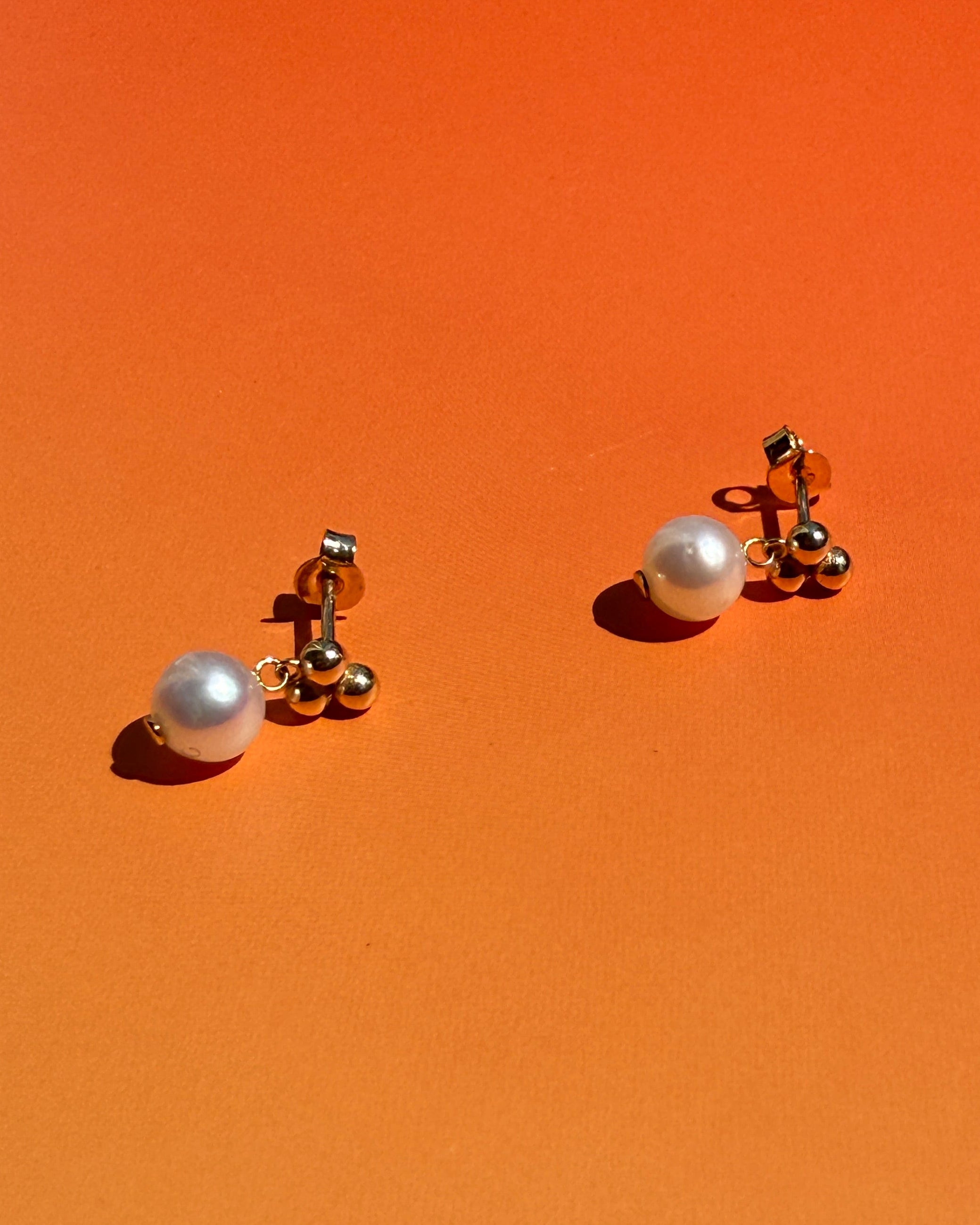 Oorbellen pearl danse