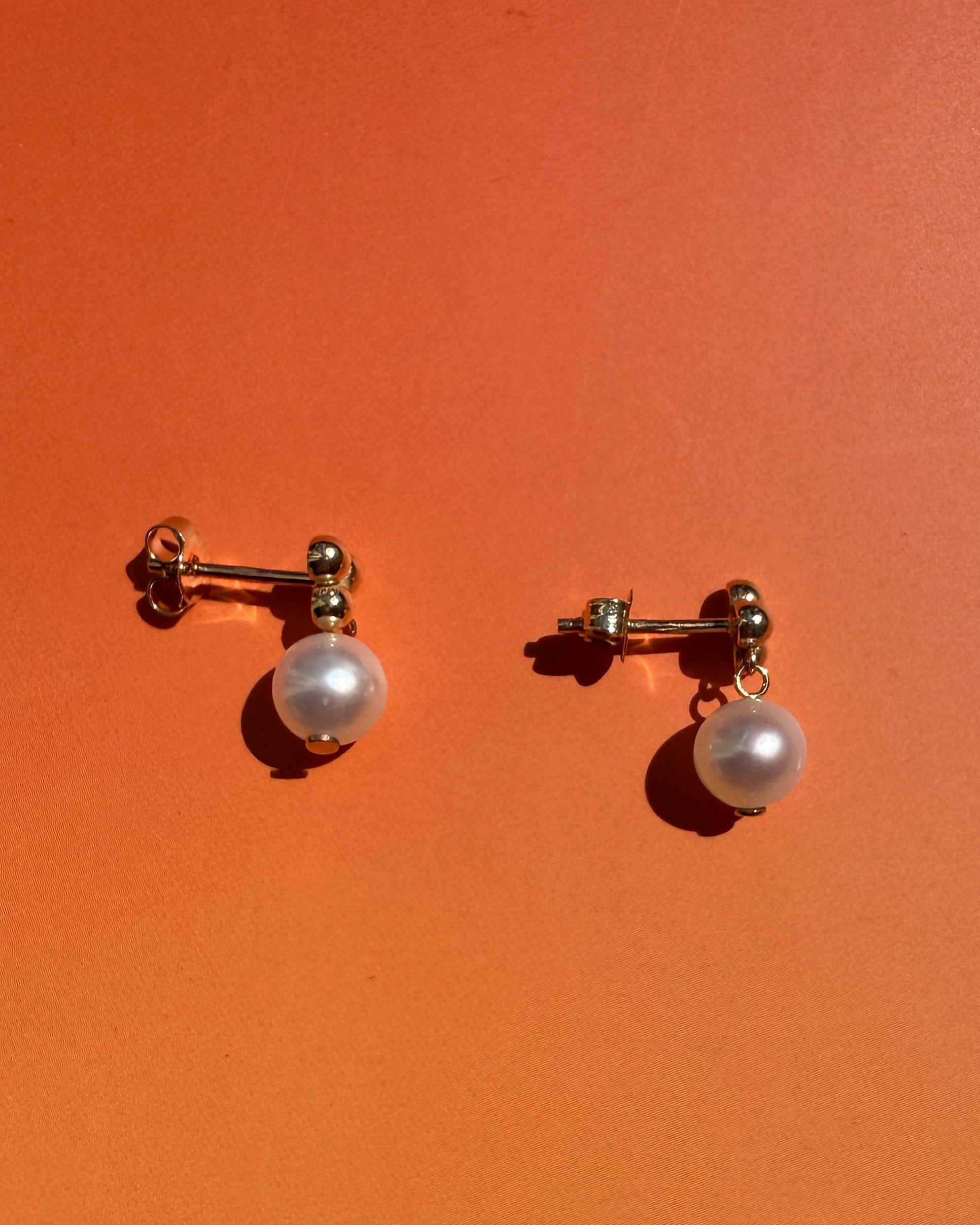 Oorbellen pearl danse