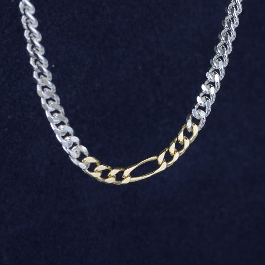 Necklace duo d'or rough