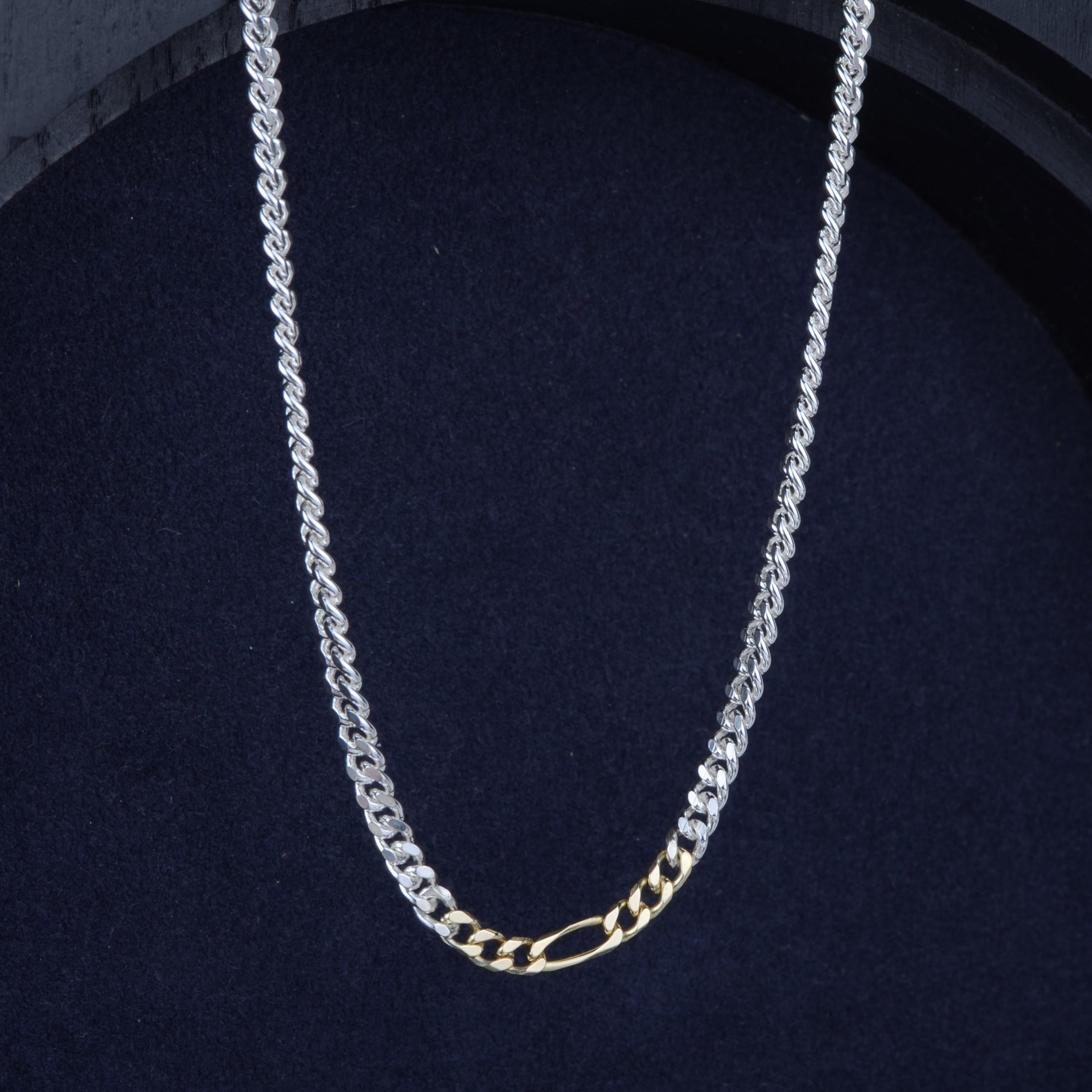 Necklace duo d'or rough