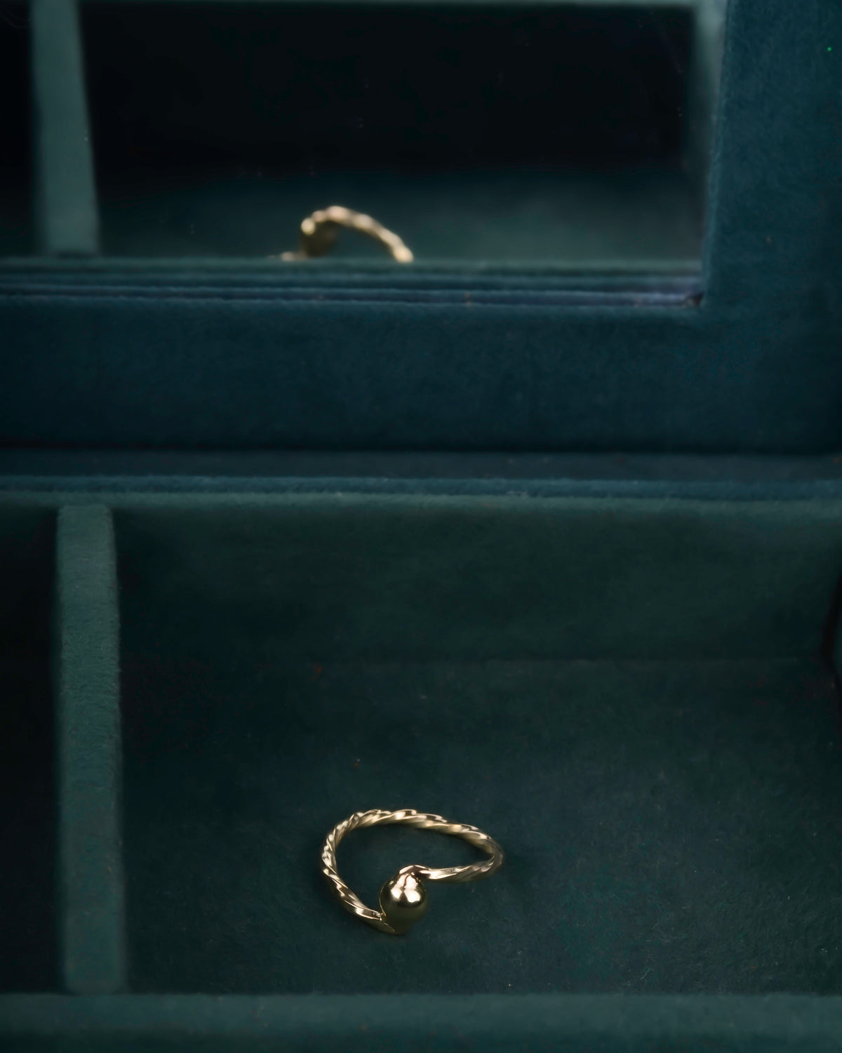 De Simone de Beauvoir ring 14k