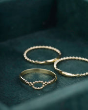De Virginia Woolf ring 14k