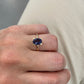 Ring 14k blue blush