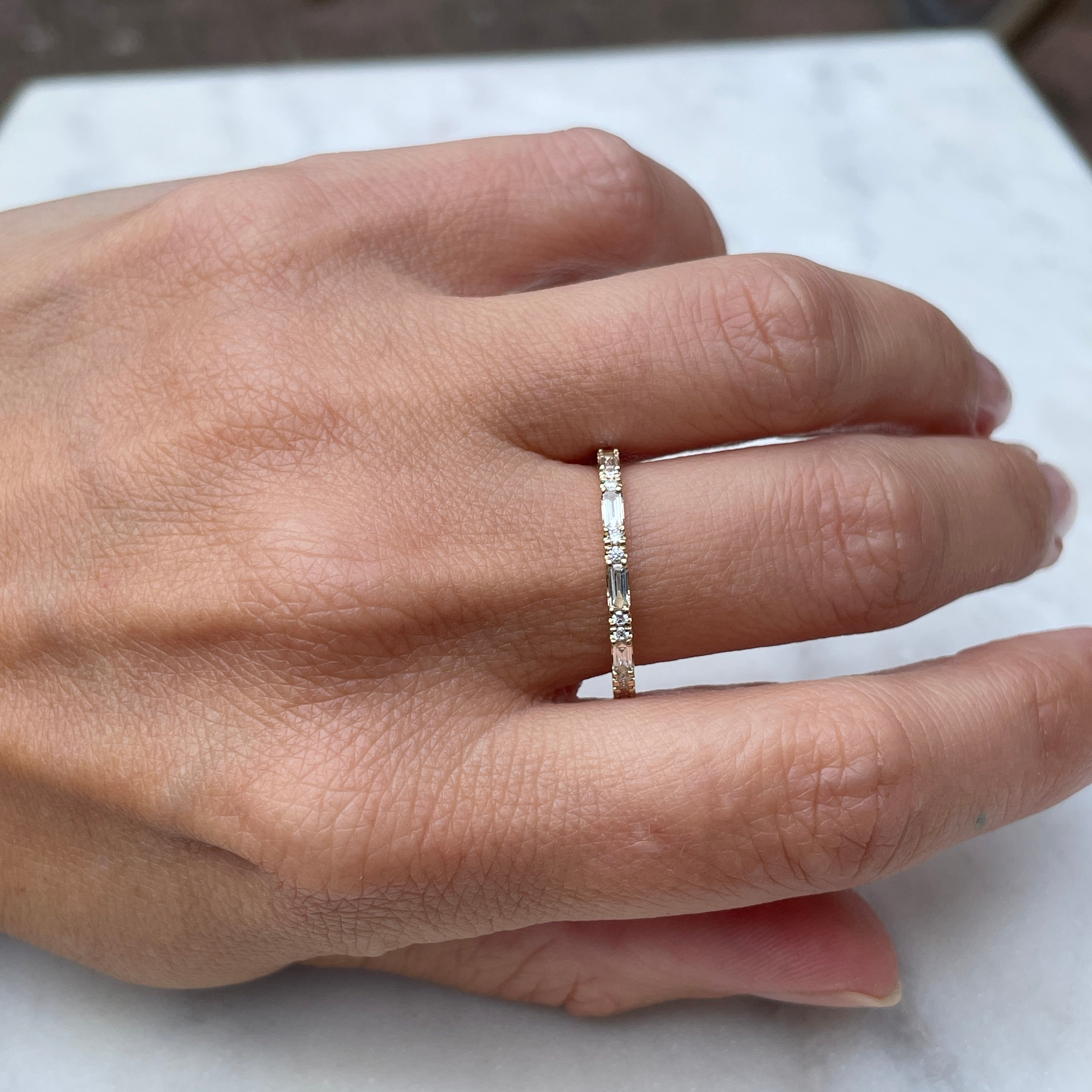 Ring 14k princess