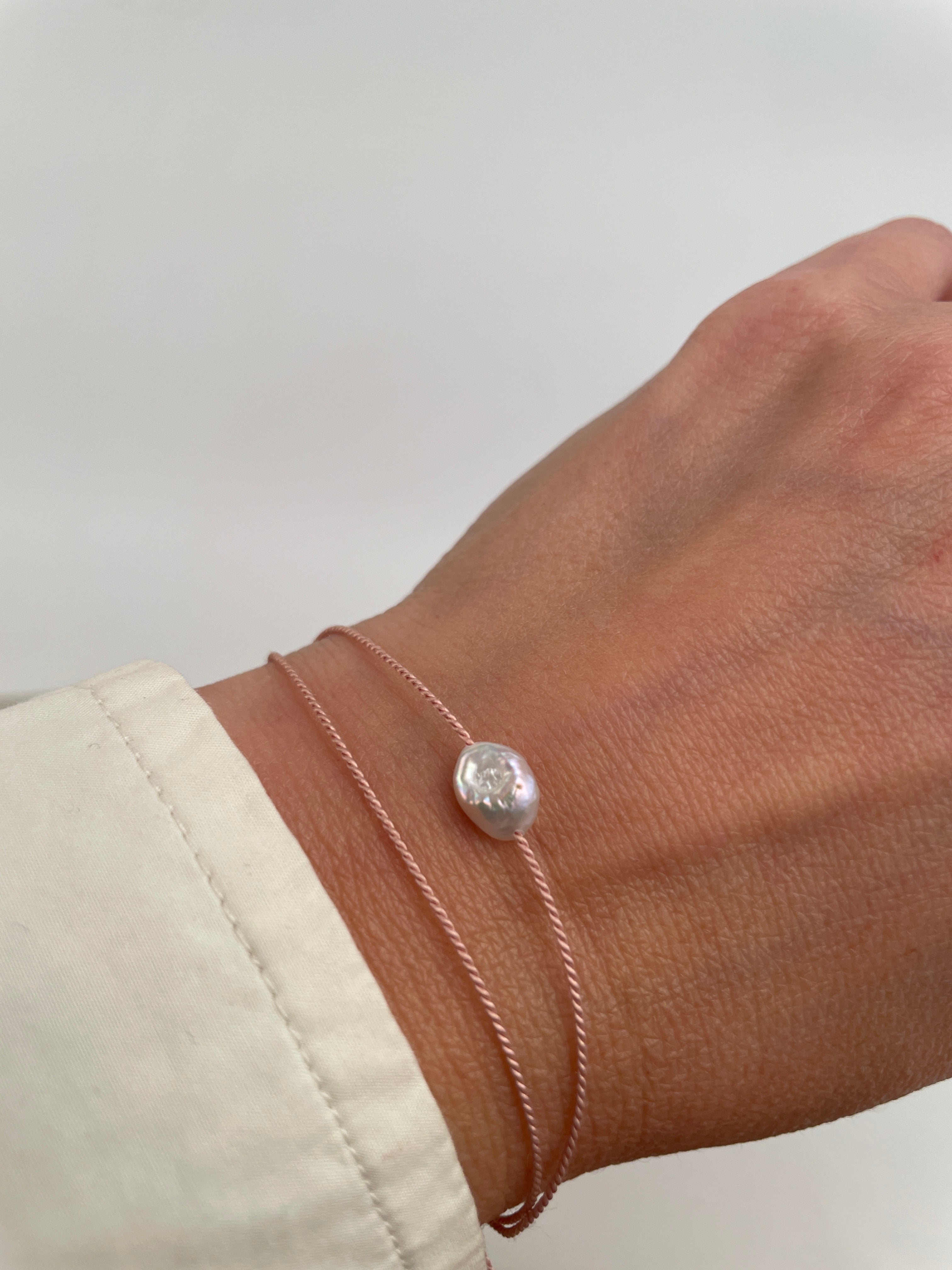 Armband 20 jaar *love knot keshi*