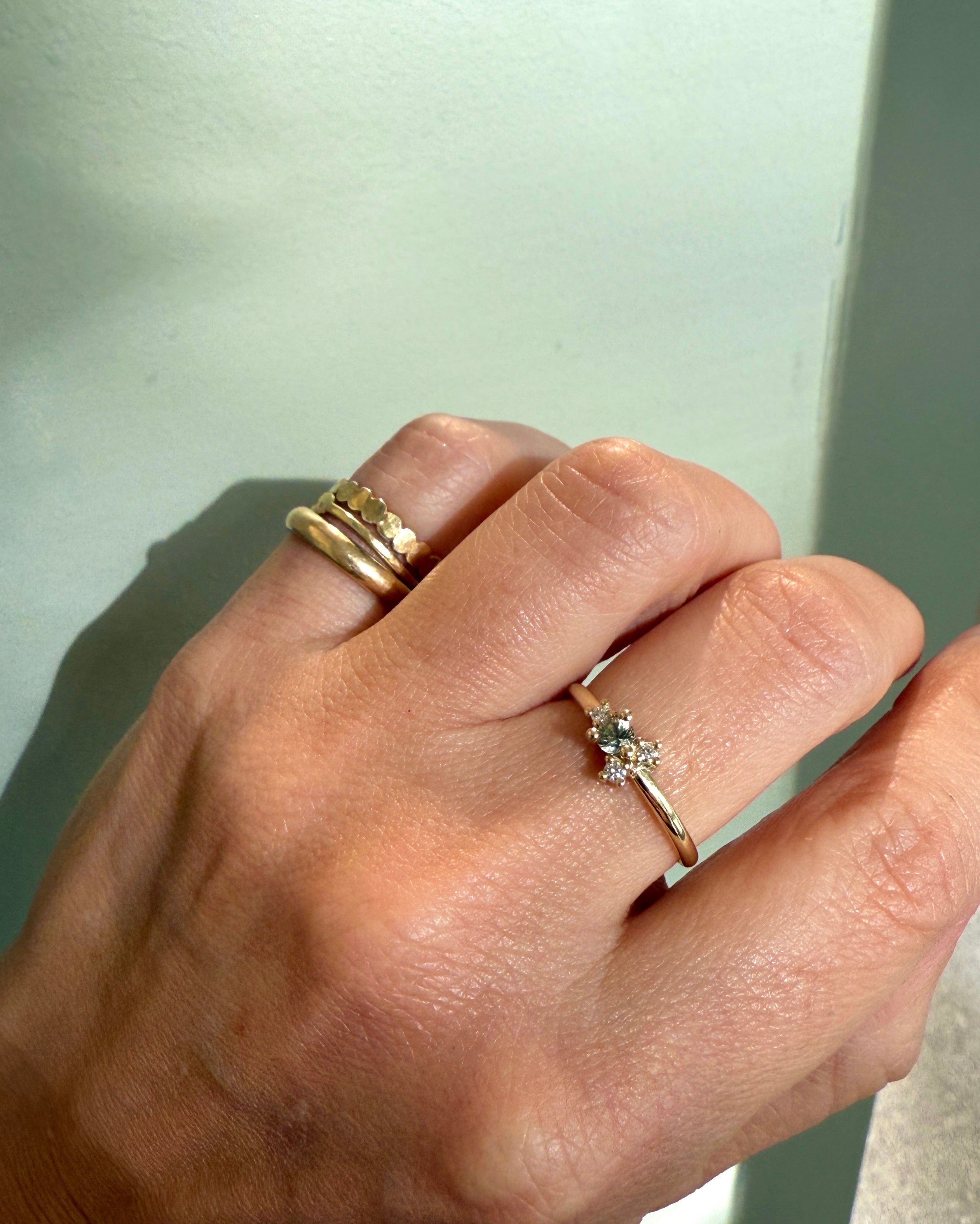 Ring 14k meadow