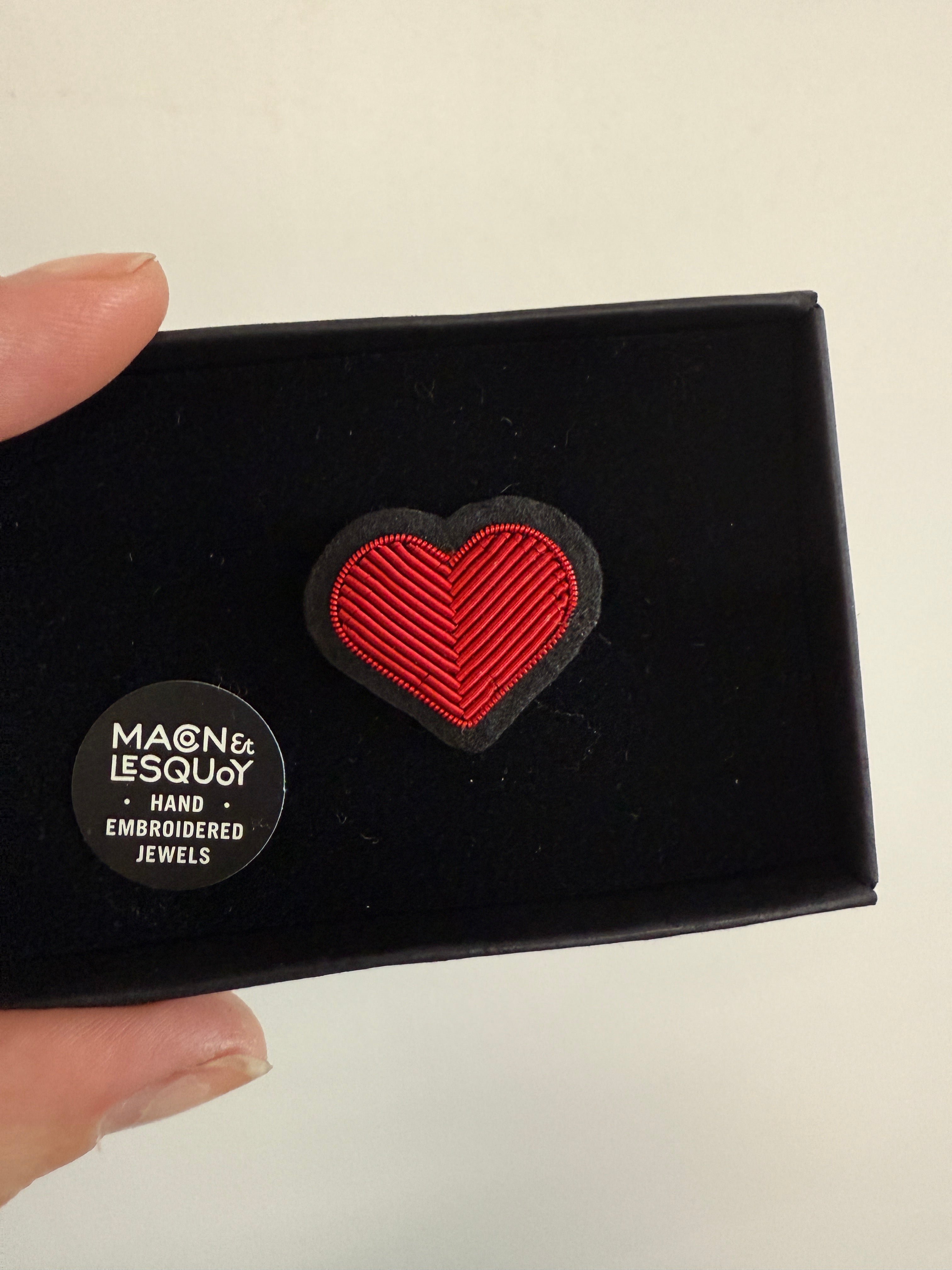 Broche hart