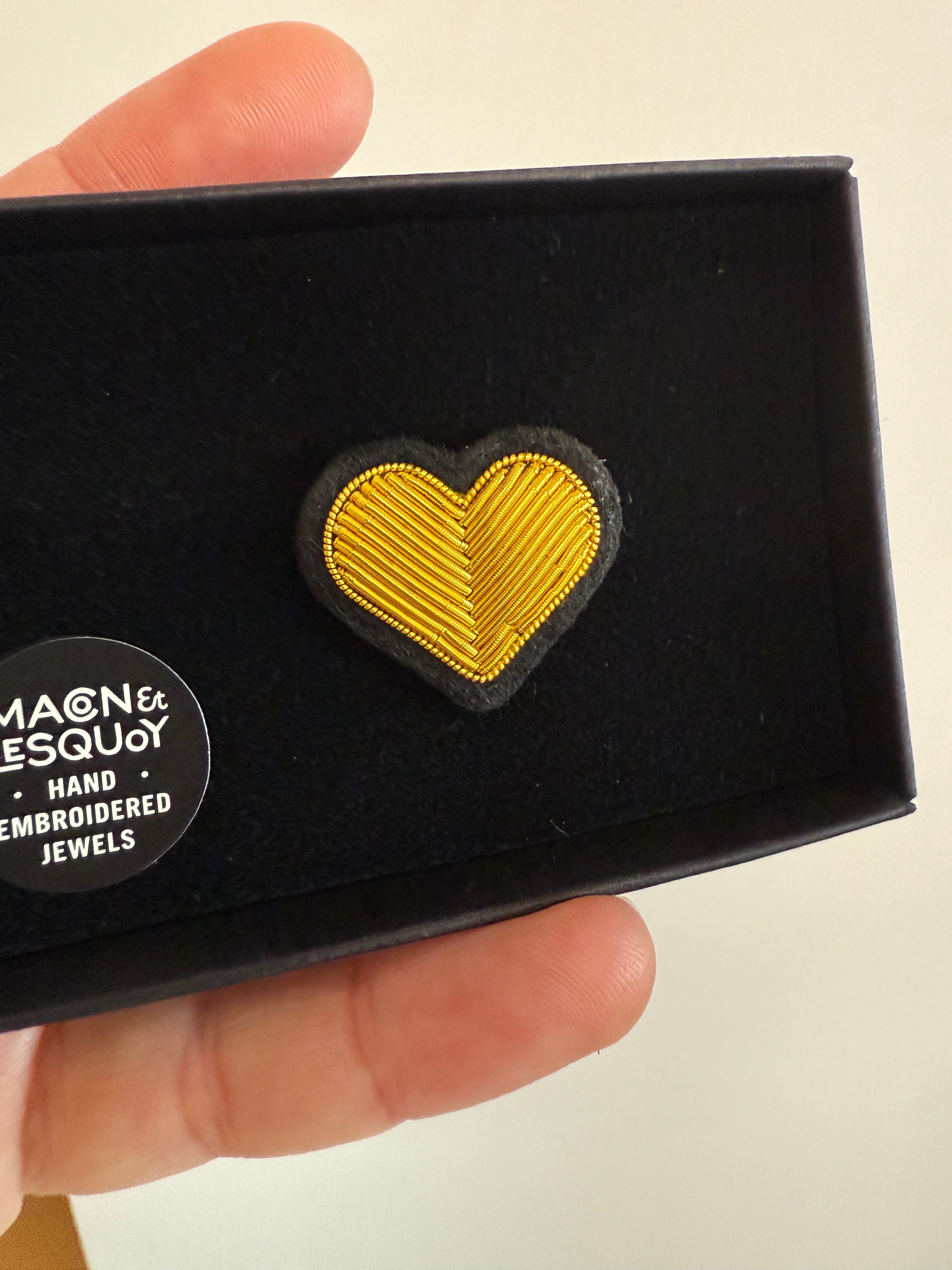 Broche hart