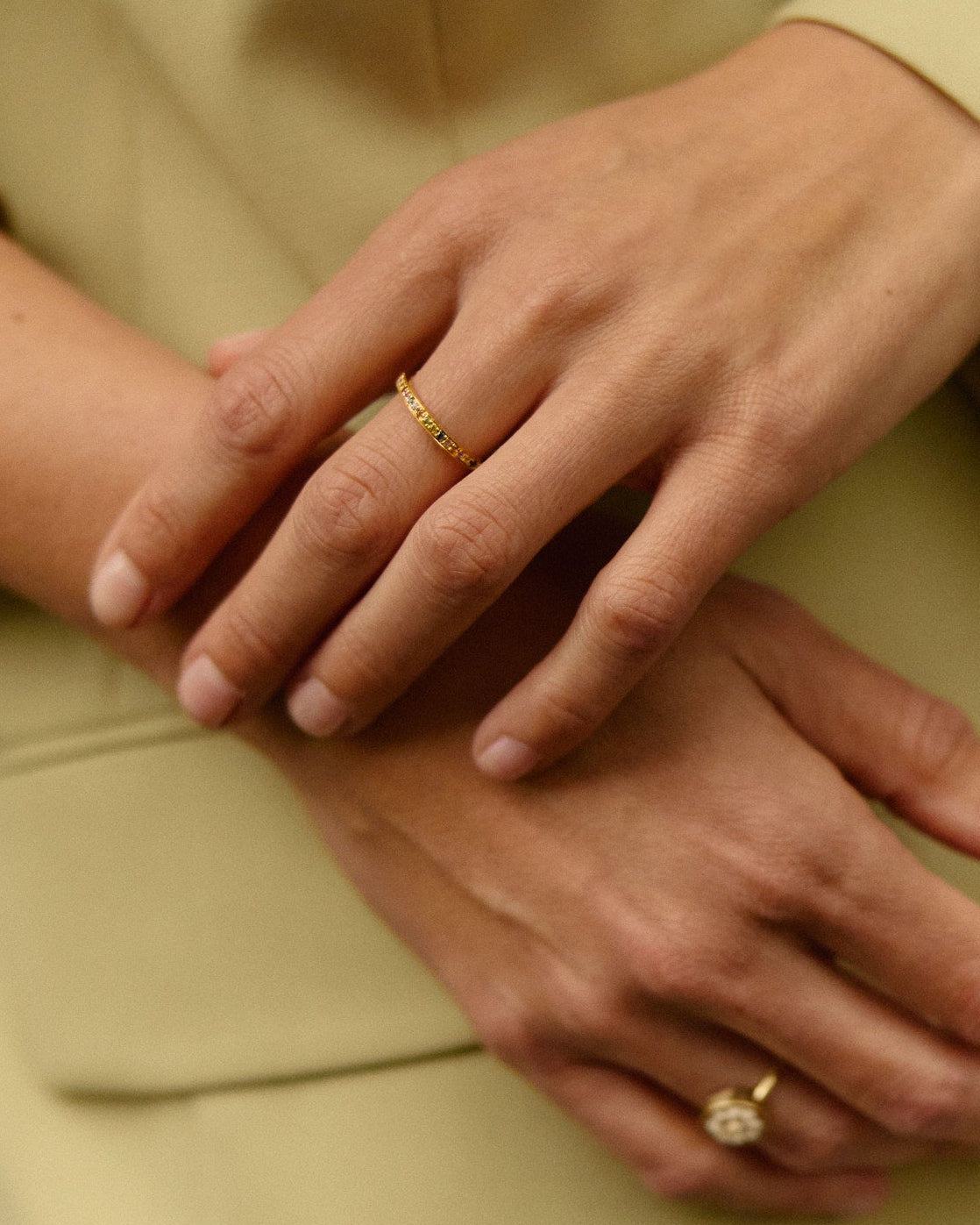 Ring 18k rainbow