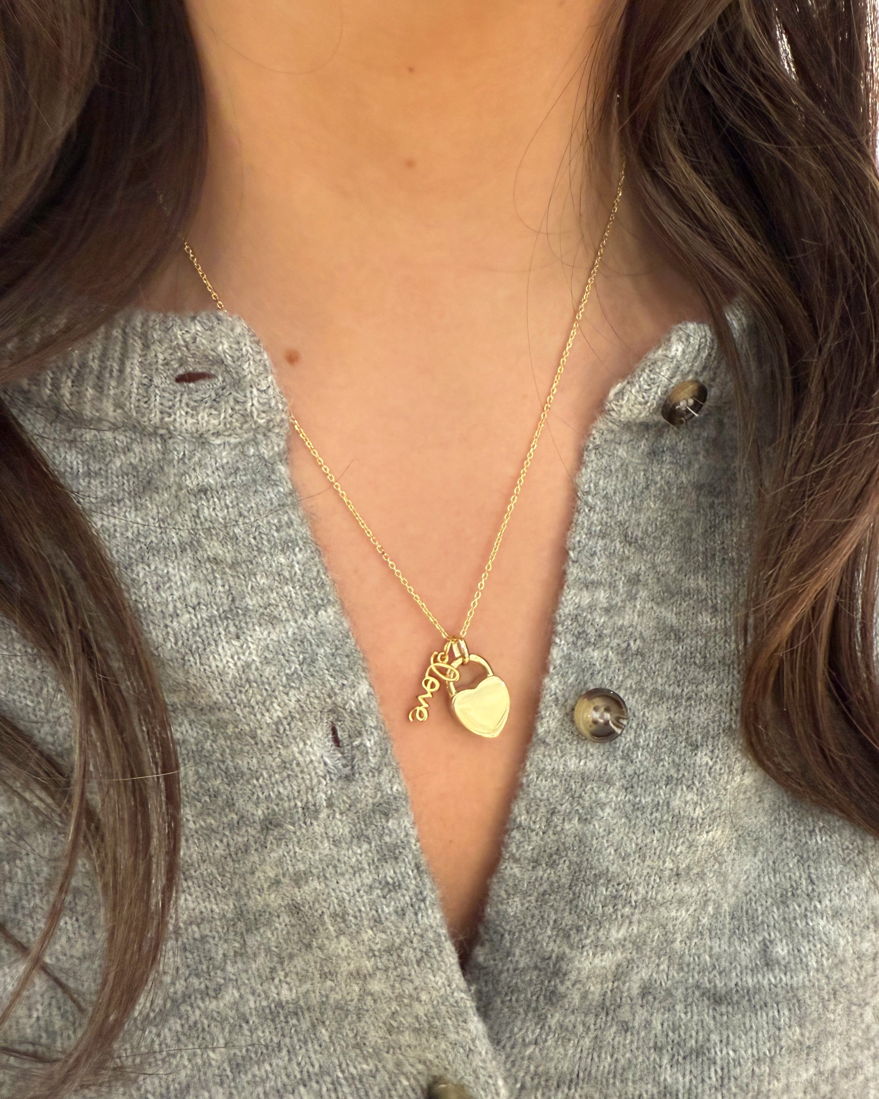 Lucky in love advent giftbox gold-plated