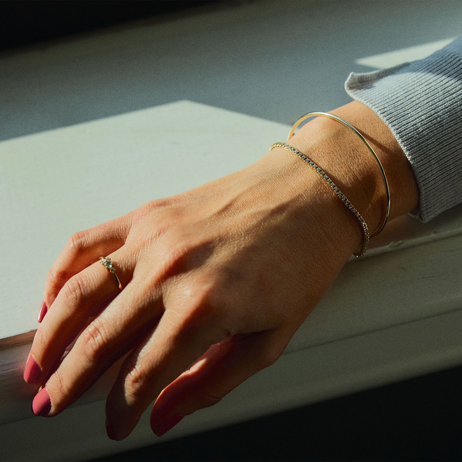 Bracelet 14k bangle